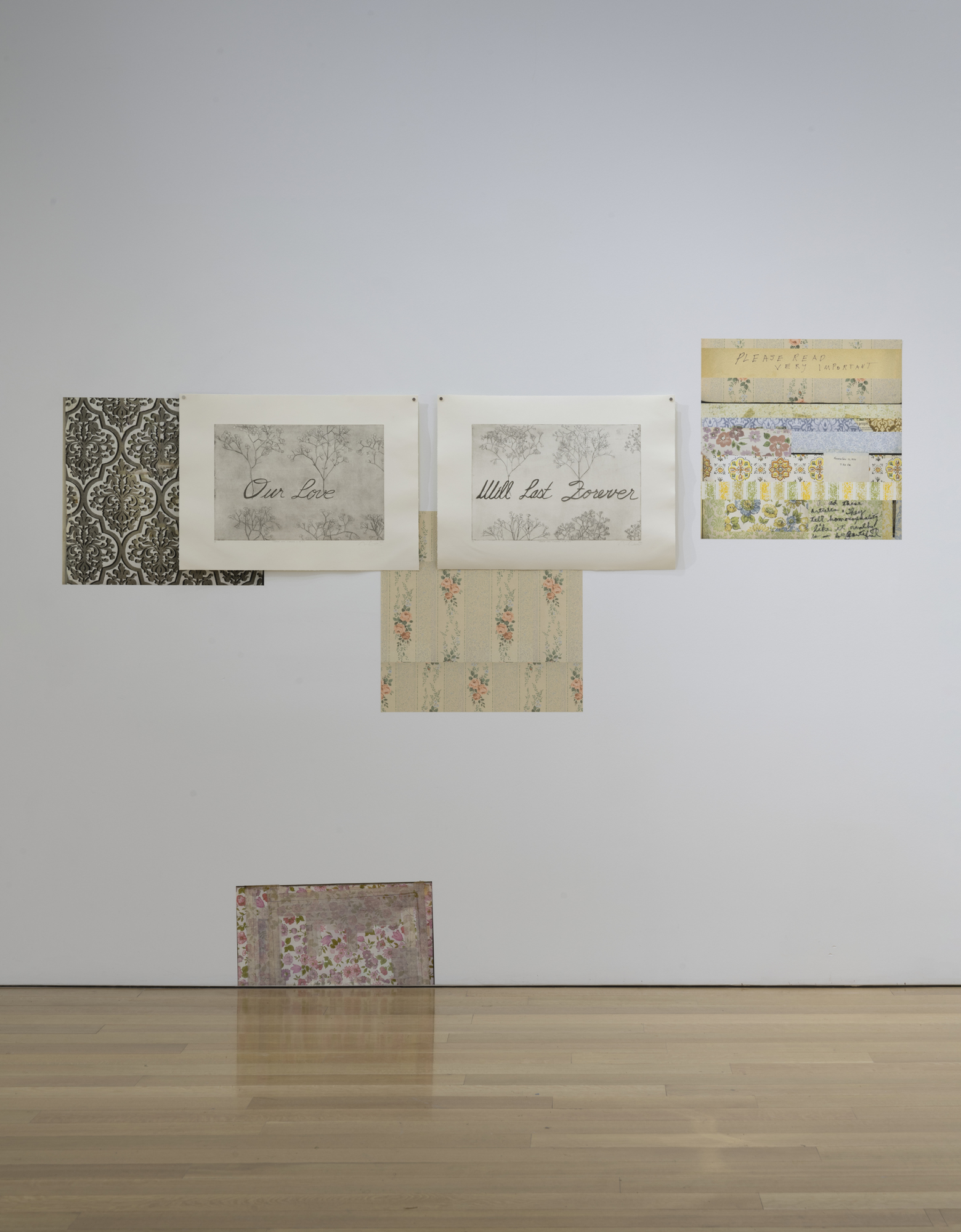 Installation view at Charlotte Street Foundation (Photo by EG Schempf)