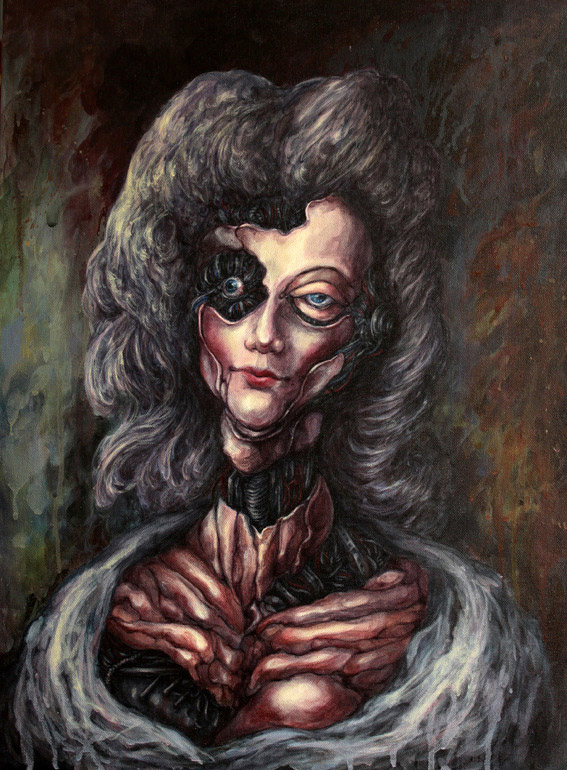  "Contrary To The Norm". Acrylic on canvas. 67 x 45 cm