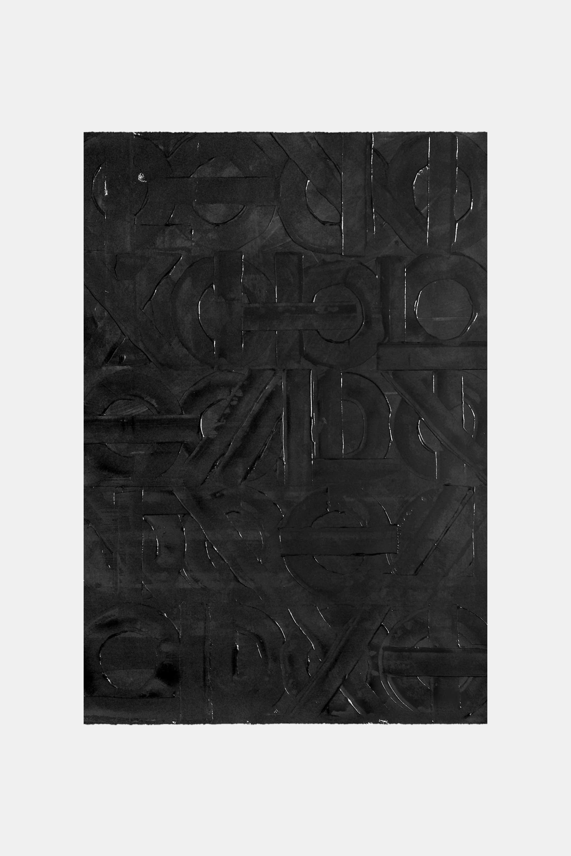 Circles and lines, 2015. Acrylic paint on paper. 76&#160;×&#160;112&#160;cm.