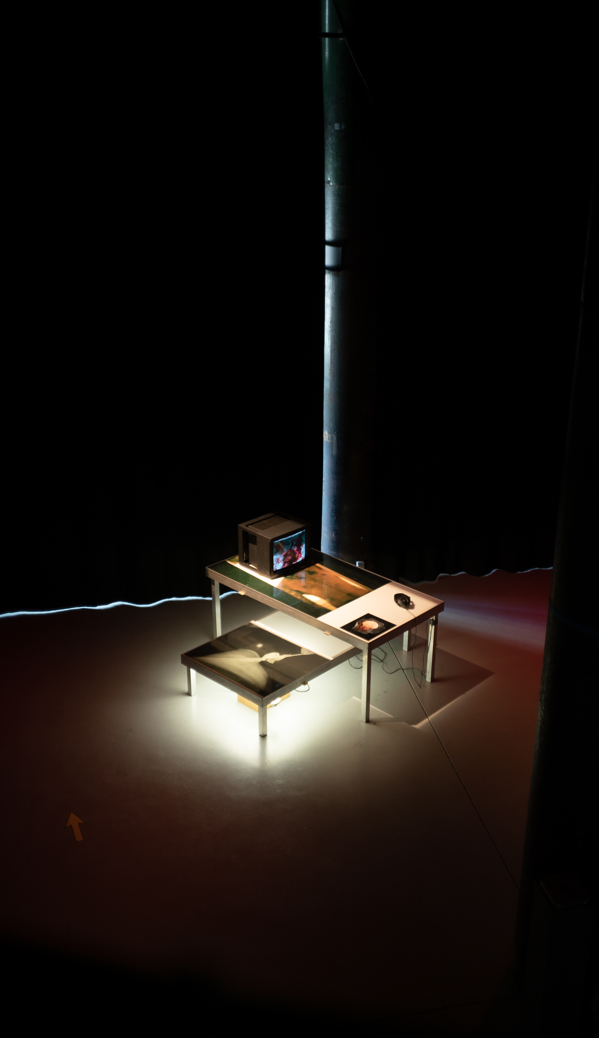 Installation Setting of 'a borderless existence' @ V2_ Rotterdam, 2021