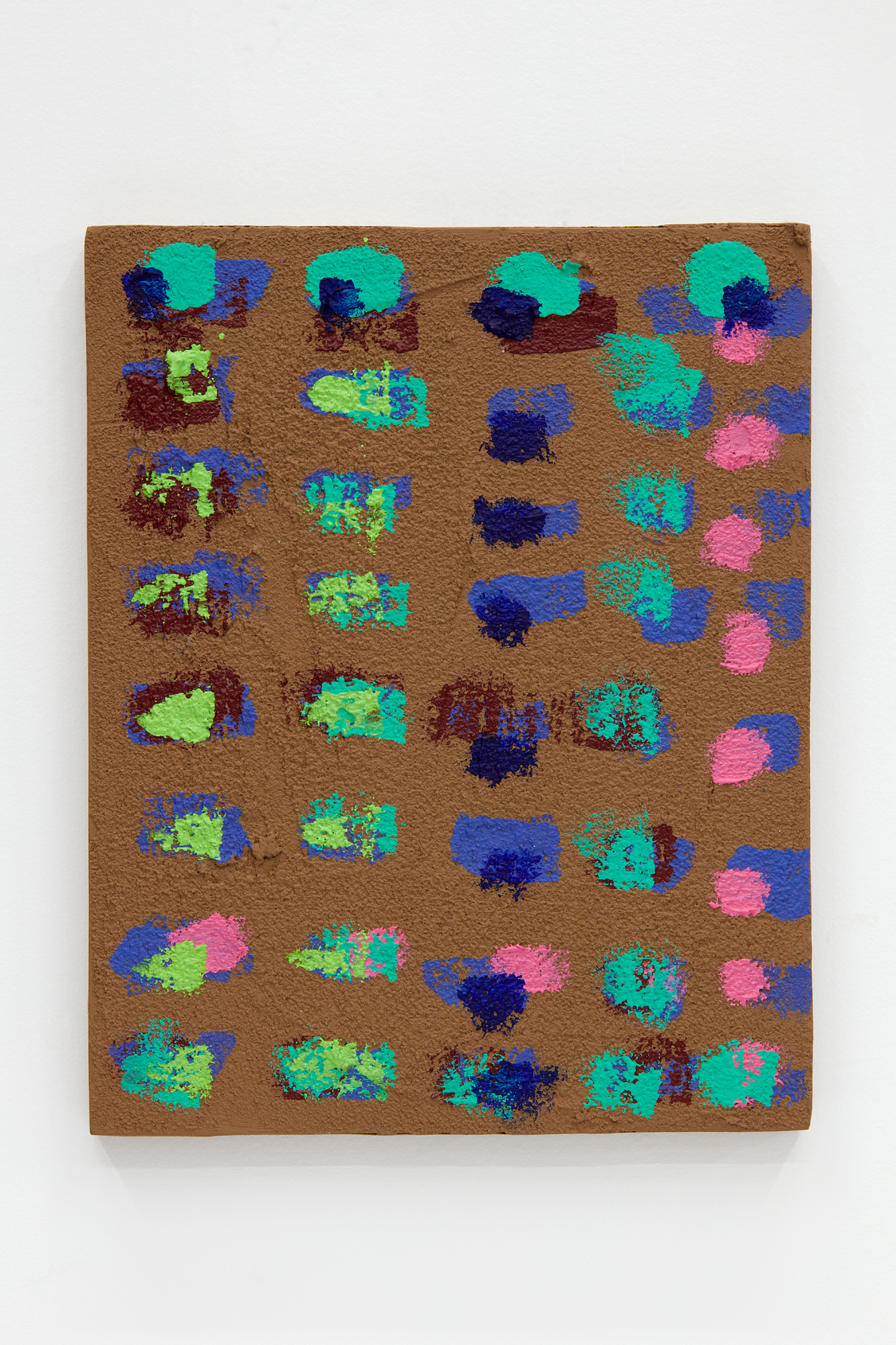 Stucco Painting 37, 202010 x 8 "