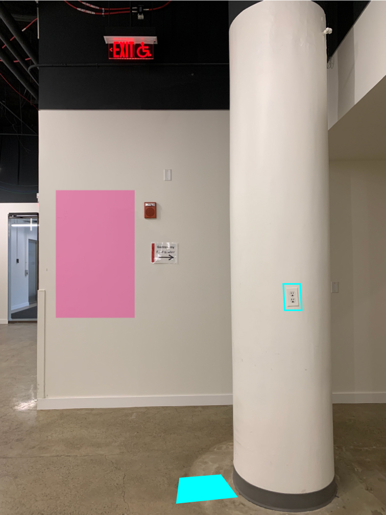 Poster and Projector Location 1