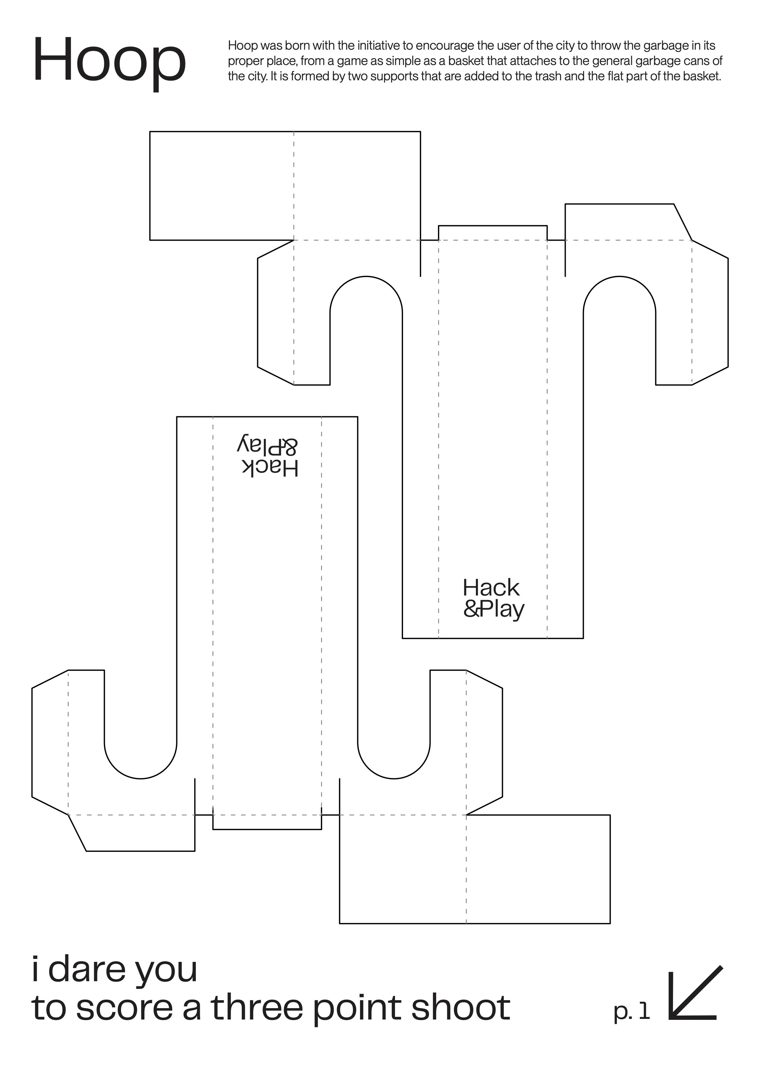 Instructions and template for Hoop
