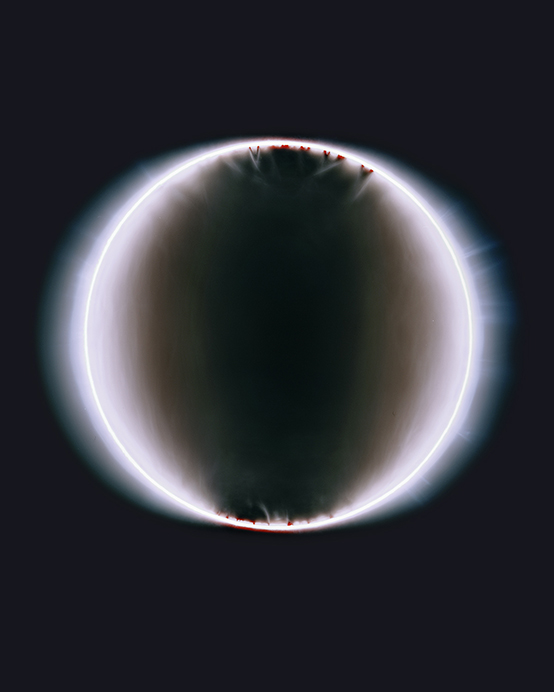 Them (Eigengrau) #62024Light drawing negative, archival pigment print, 40 x 32 inches