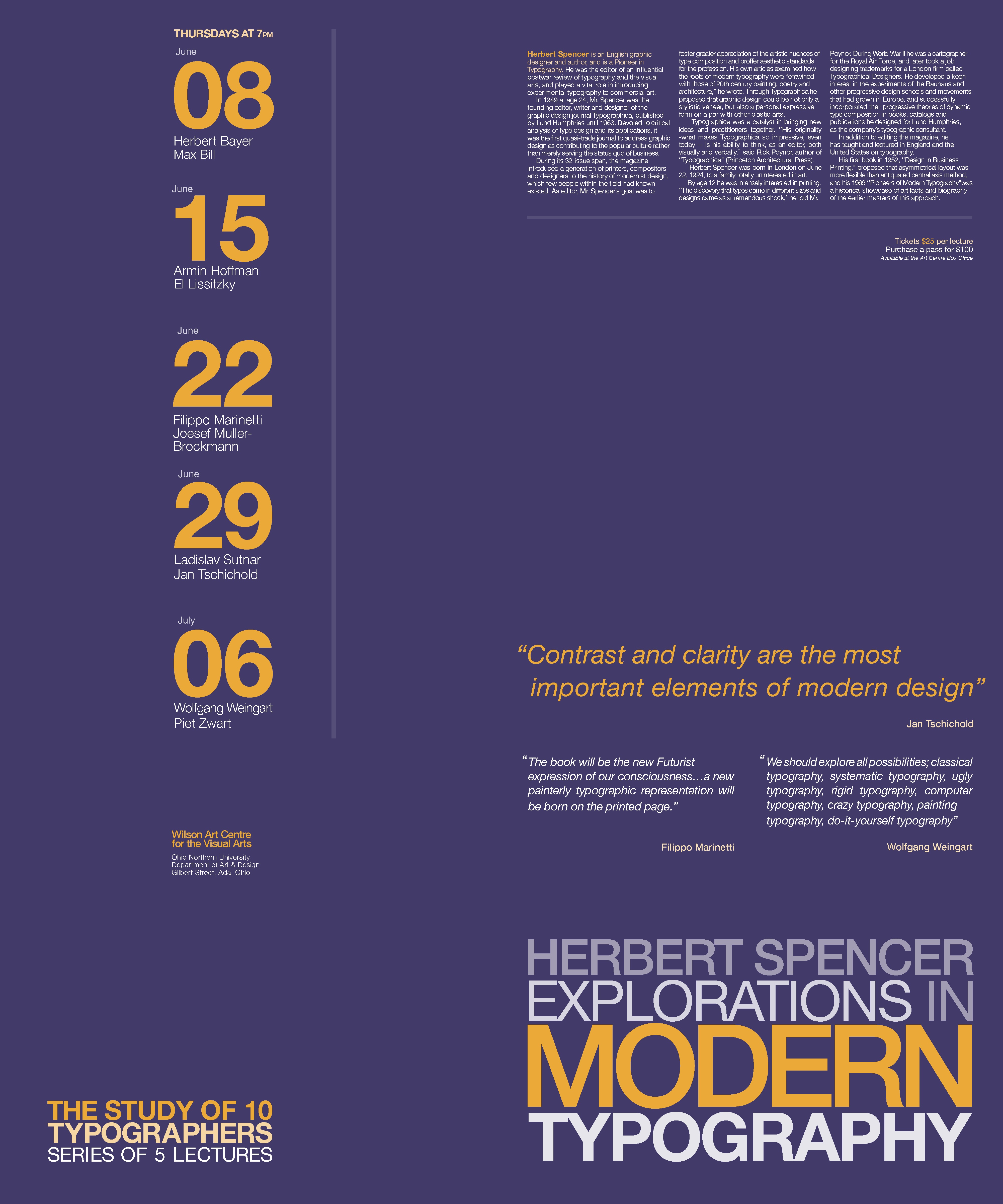 Museum Exhibit Poster Idea