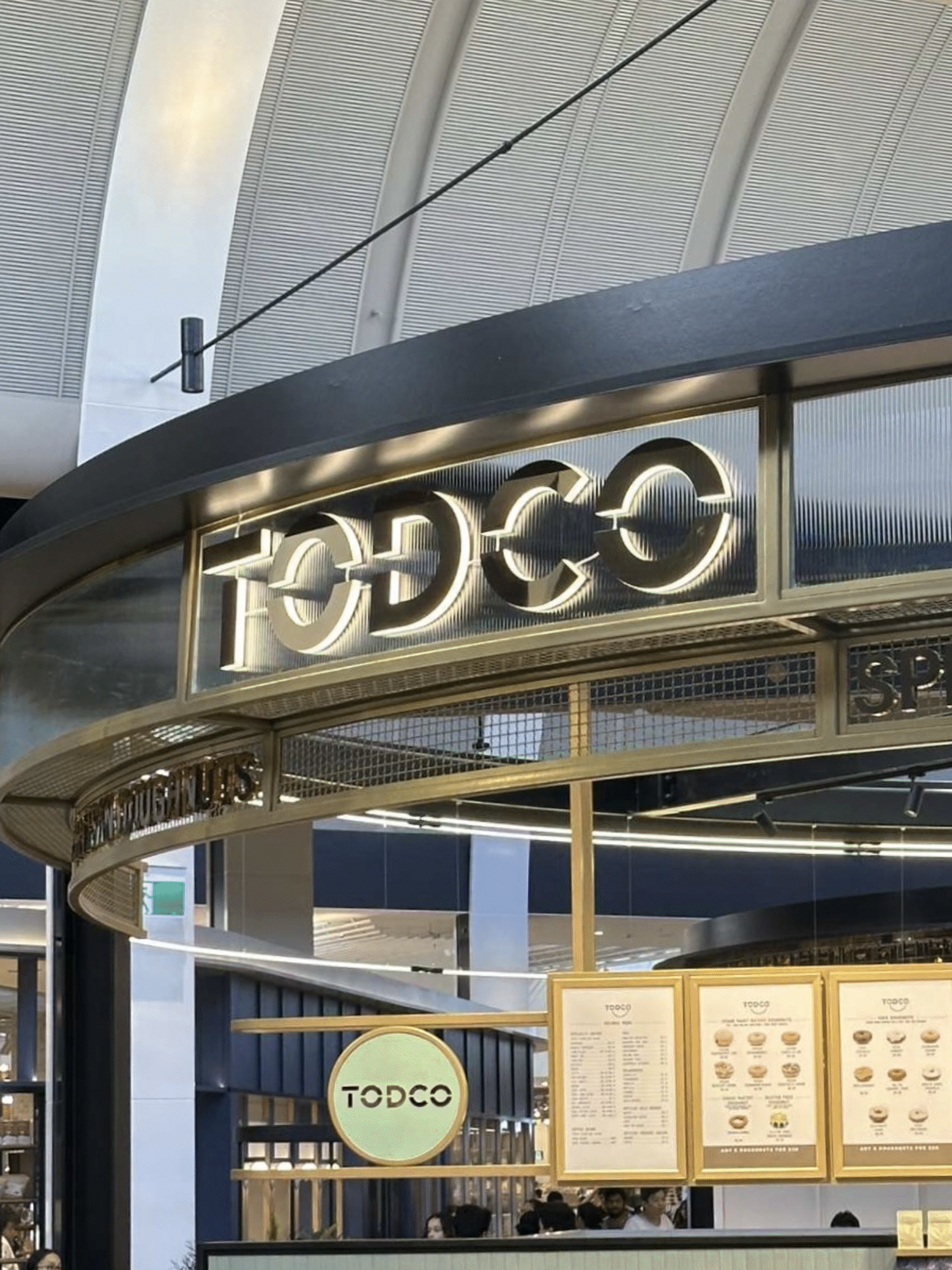 Signage for TODCO Chadstone