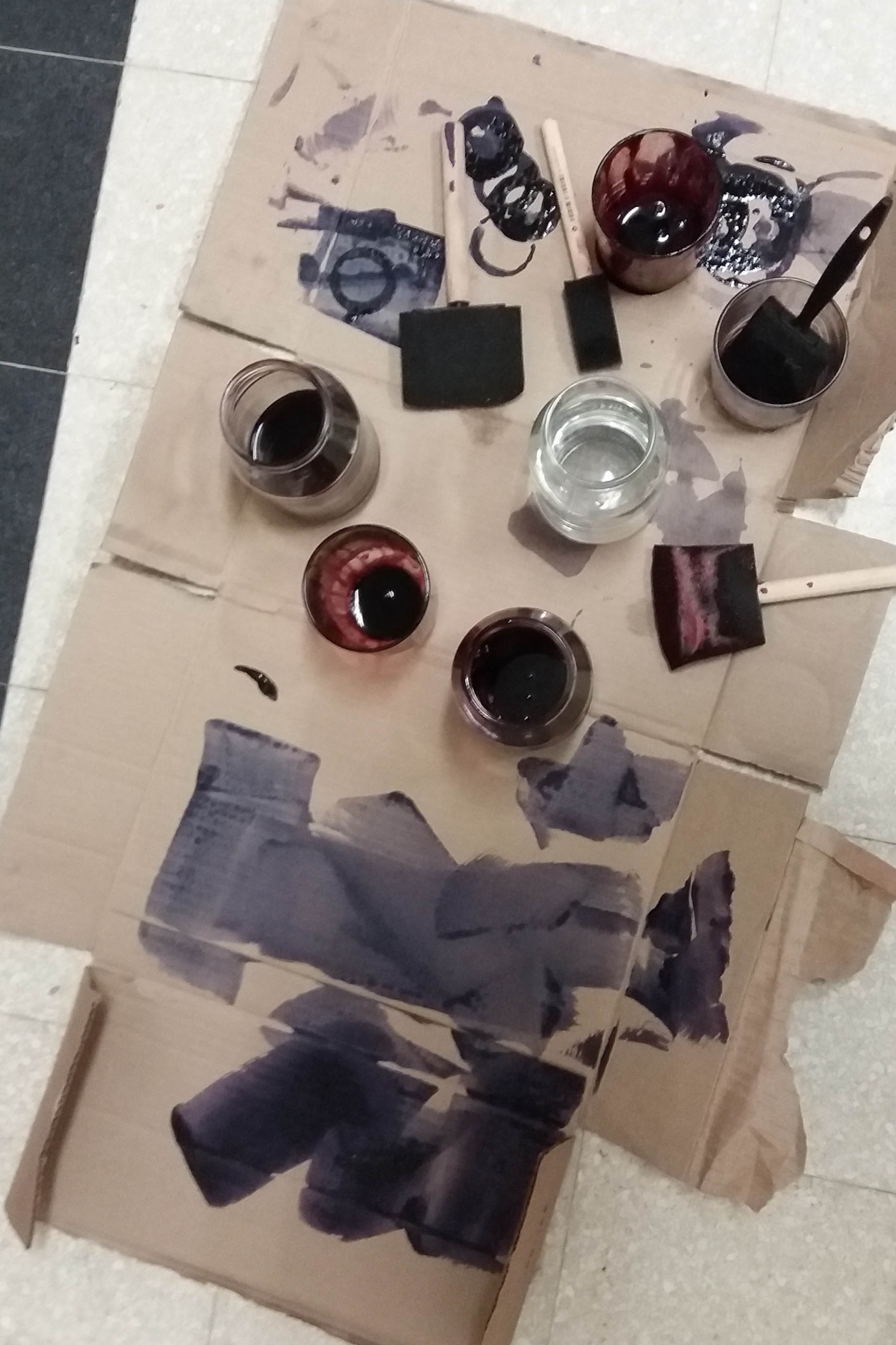 Anthotype experimenten