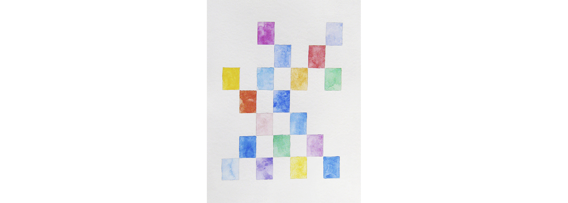 Sin título, 2003. Acuarela sobre papel, 37 x 28 cm.