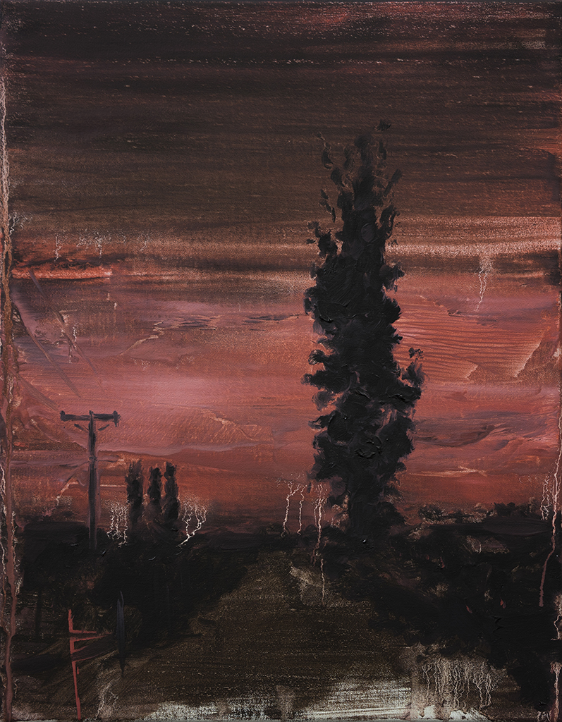 untitled. 45 x 35 cm. oil on linen. 2019 - 1/16 