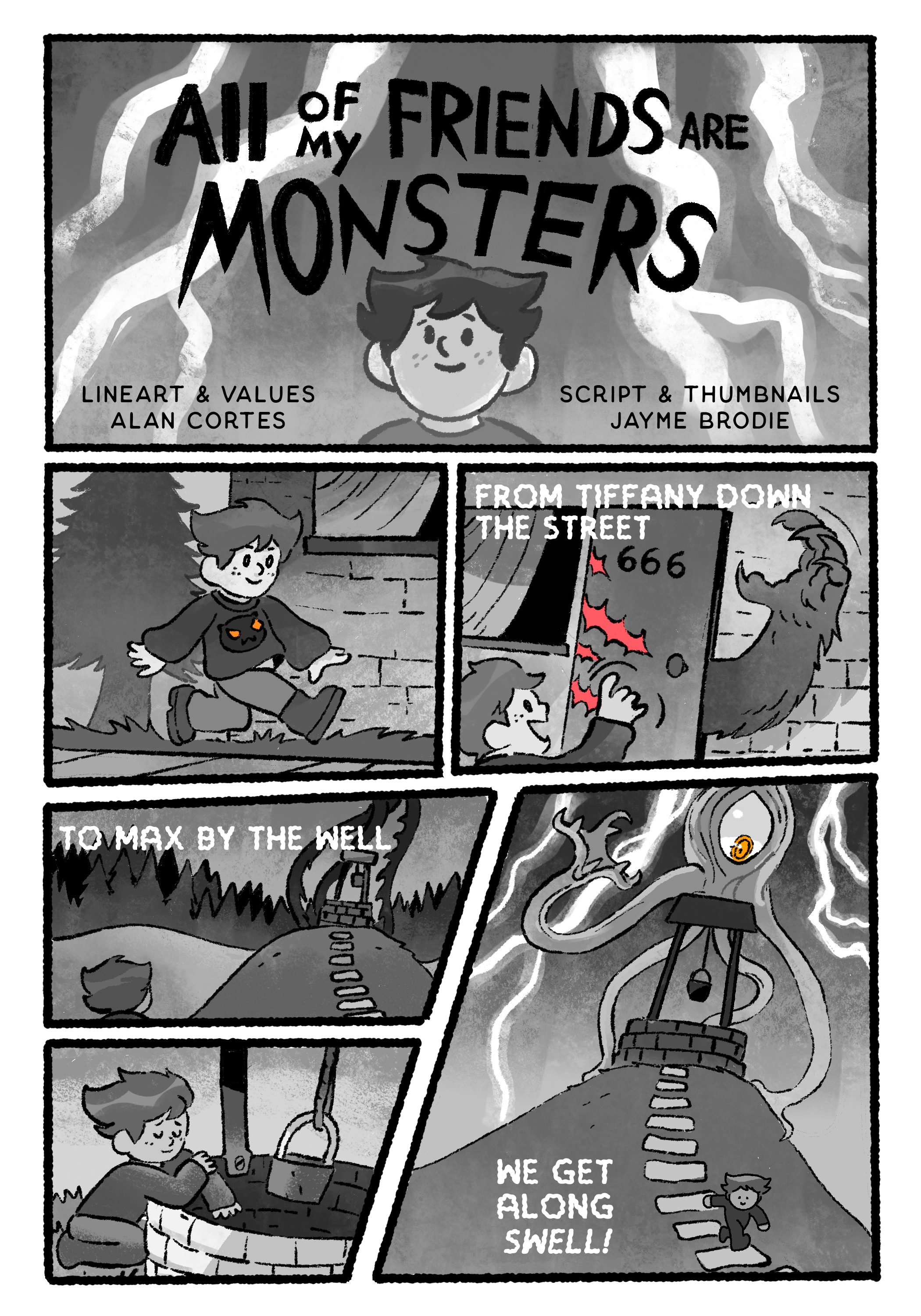 All My Friends are Monsters -collab with Alan Cortes