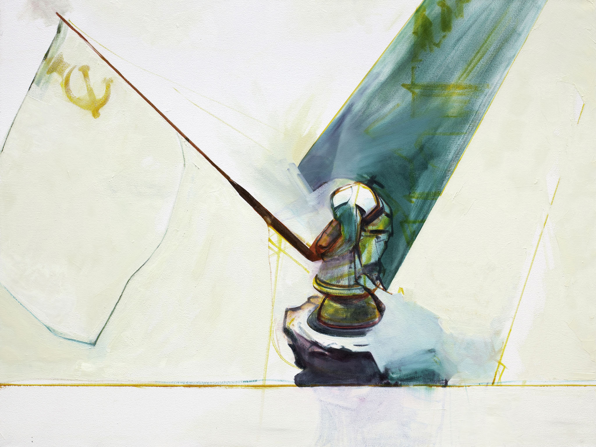 Flag 36x48 oil on canvas 2009