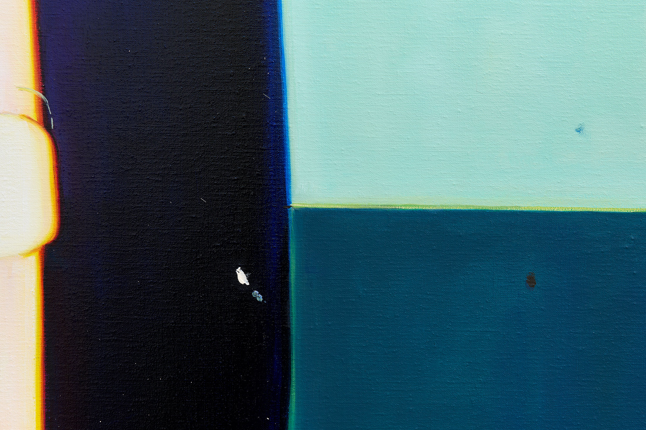 Annabelle Agbo Godeau, Leader lady (2) (2025) | Oil on canvas, 100 x 130 cm (detail)