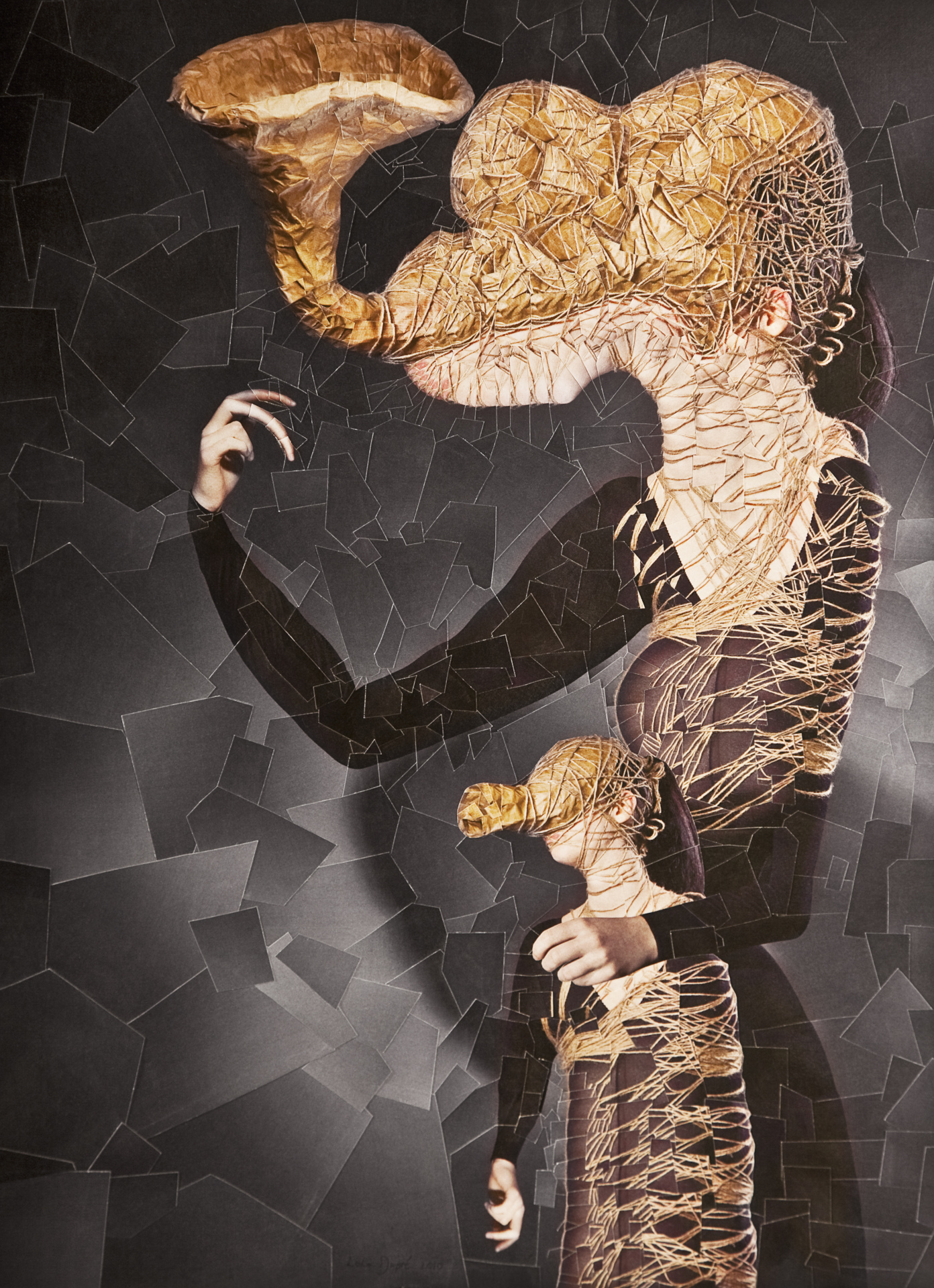 With Madame Peripetie and Alphabeton for Kinki Magazine, 2010, 20 x 24 inches