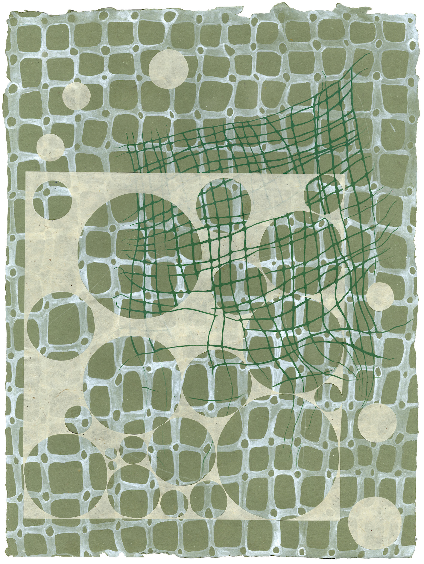 liminal, cotton and abaca paper