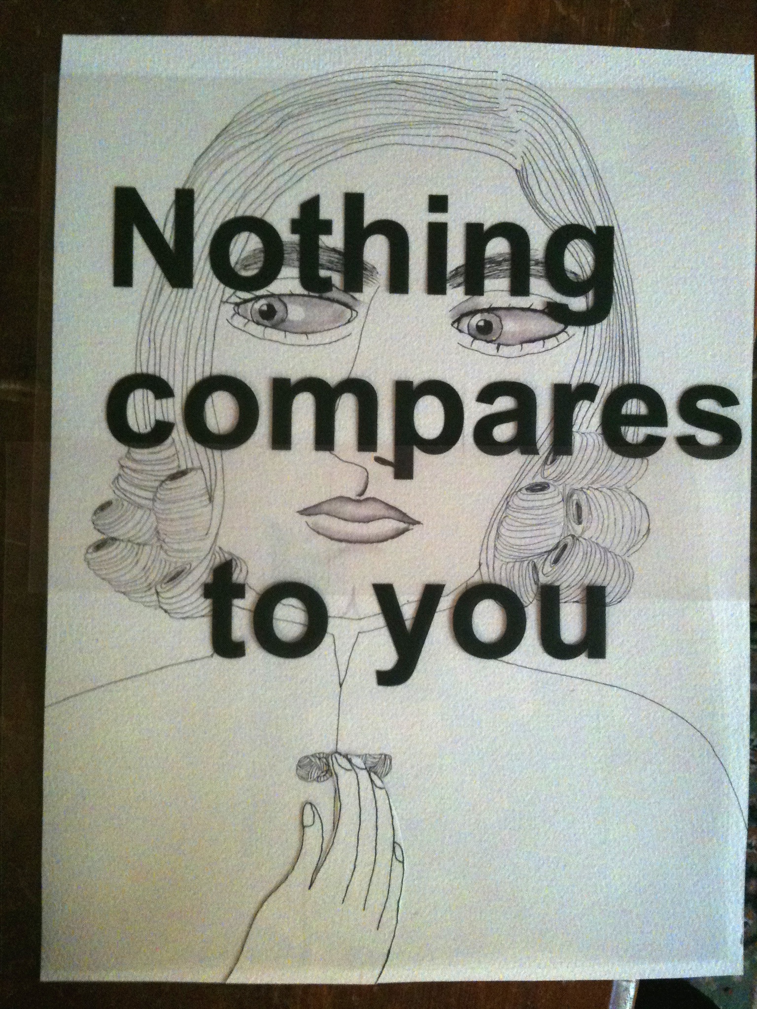  Nothing compares to you