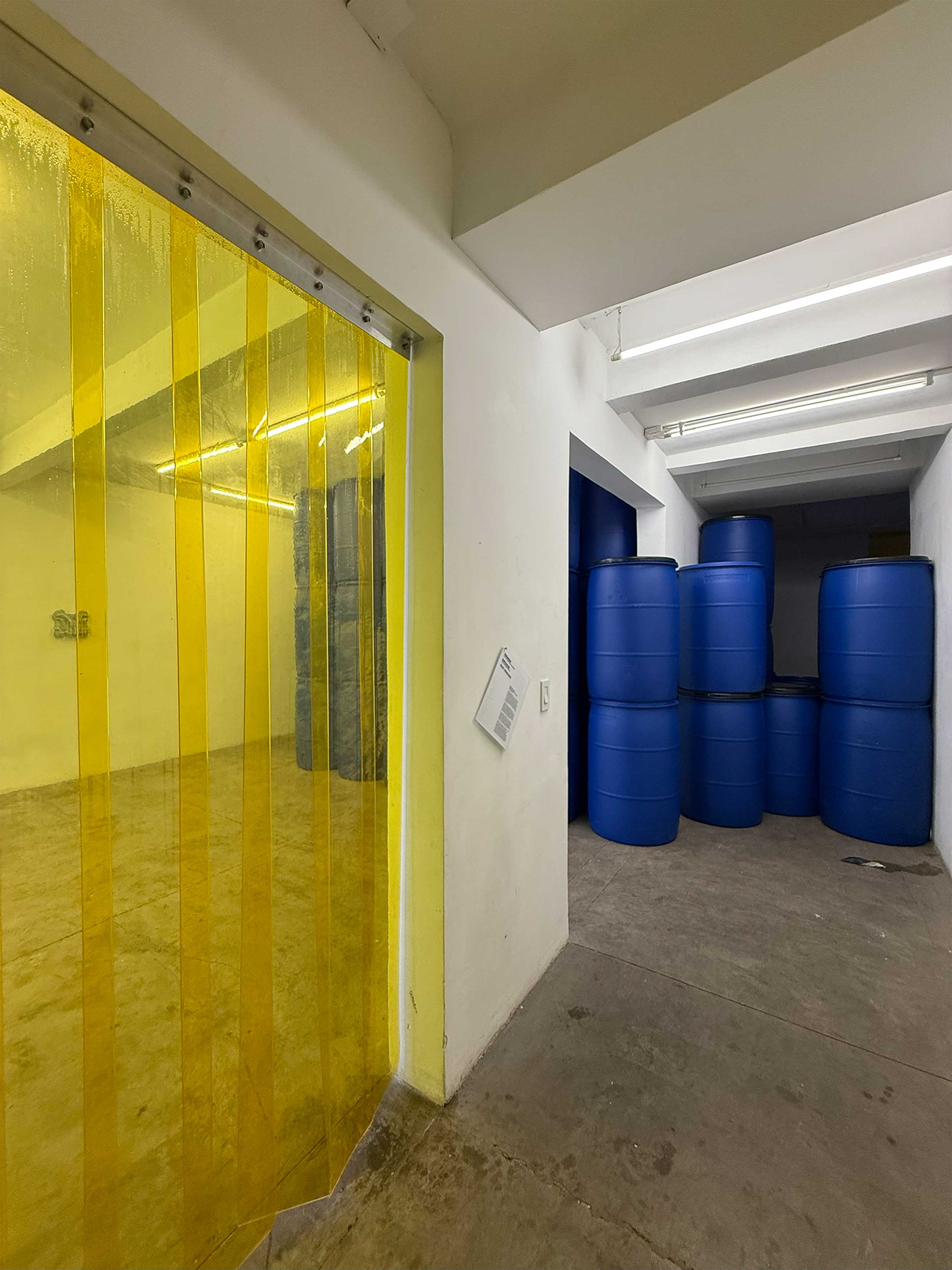 PREOMNOR / POLITICAL ECOLOGY OF DIGESTION by EMPLEADOS [FERNANDO POLIDURA + SANTIAGO G&Oacute;MEZ] at CROMA [from 20250307 to 20250908] [Photo: Rub&eacute;n Garay]