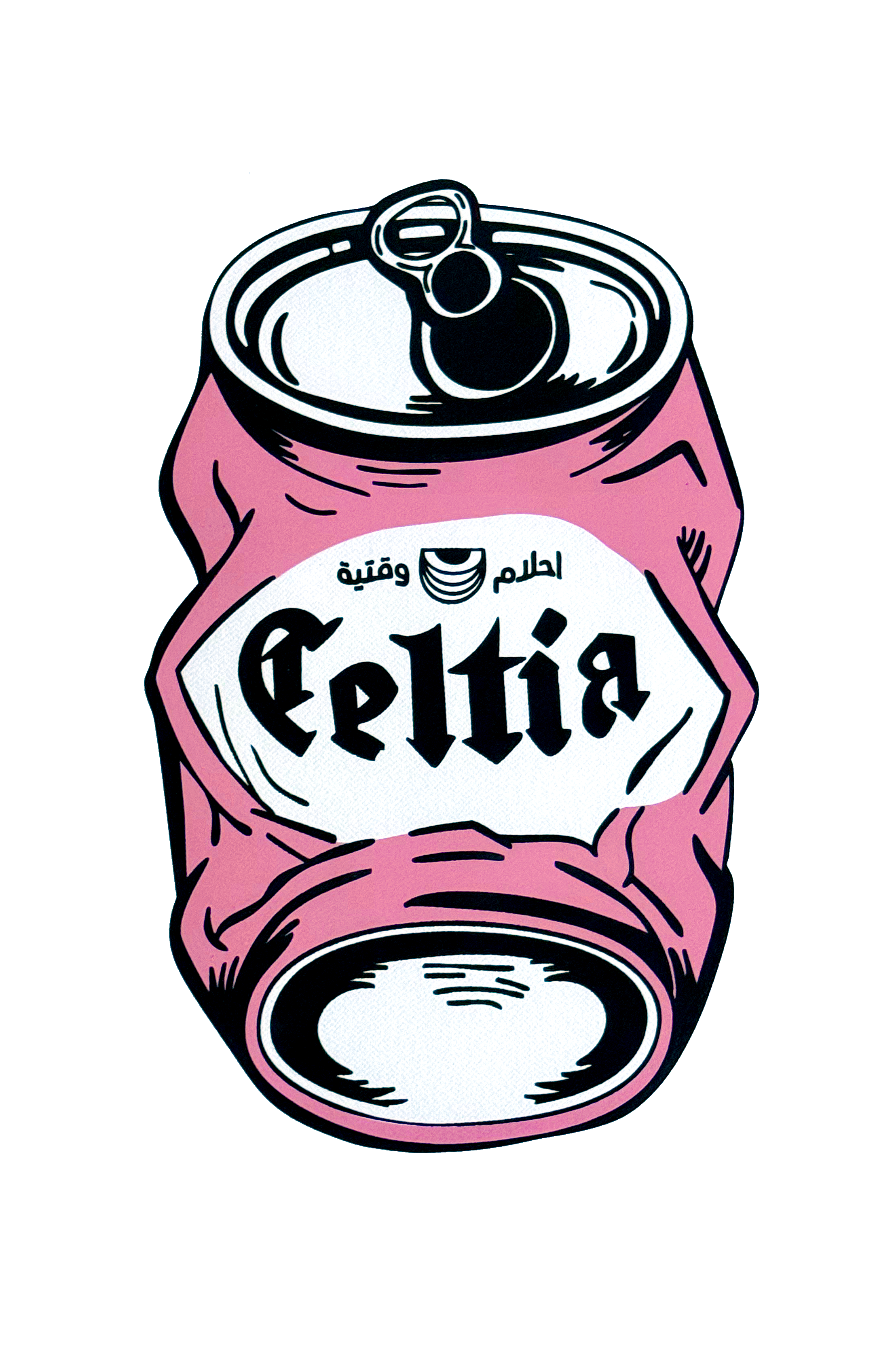 Celtia, Screenprinting on paper, 42x60cm, Edition of 4, 2025.