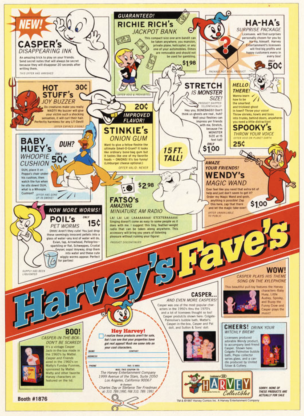 Harvey Entertainment Print Design