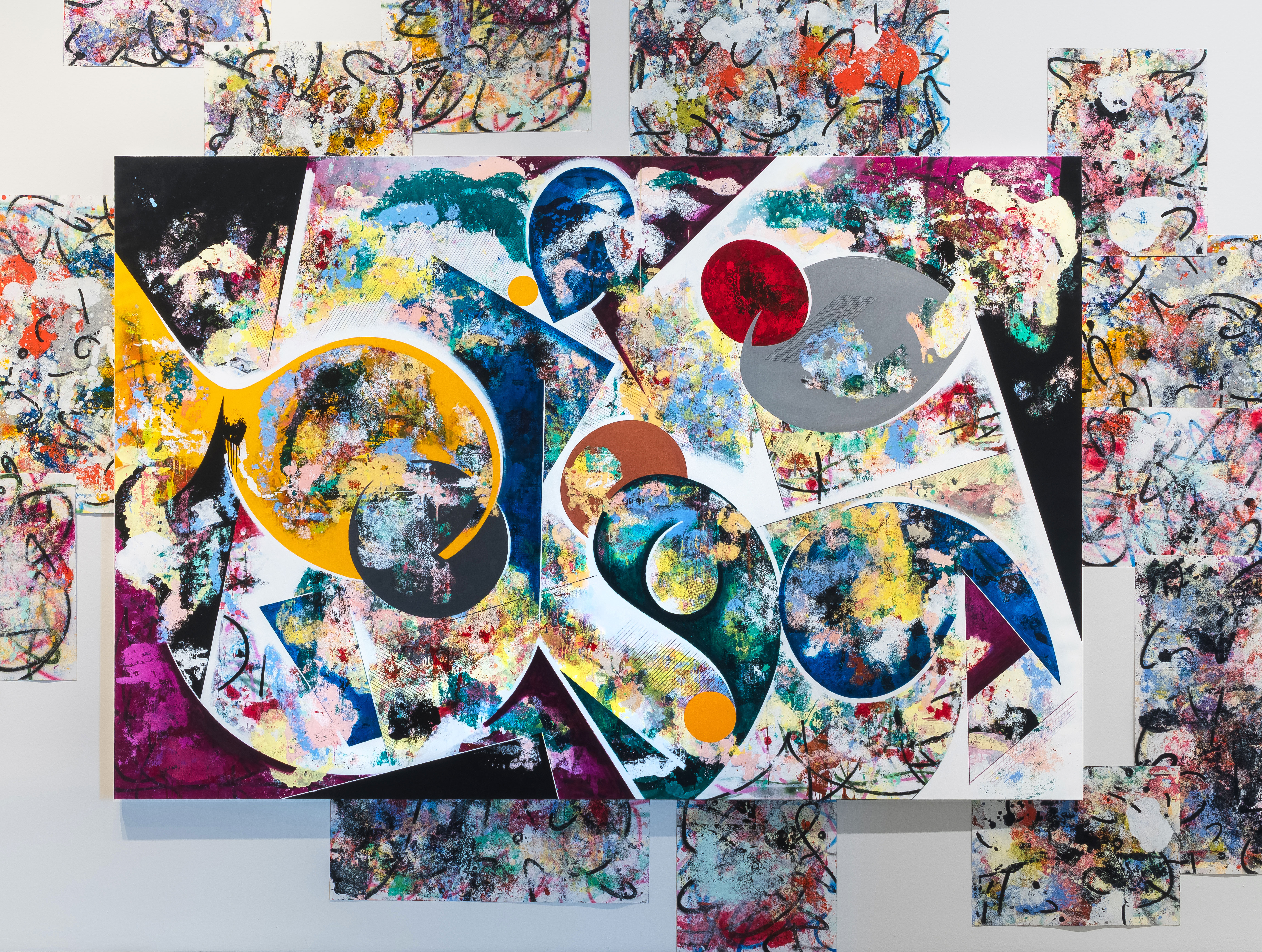 Péndulo'. Installation view. CAB Burgos. 2025  ©J. Martín