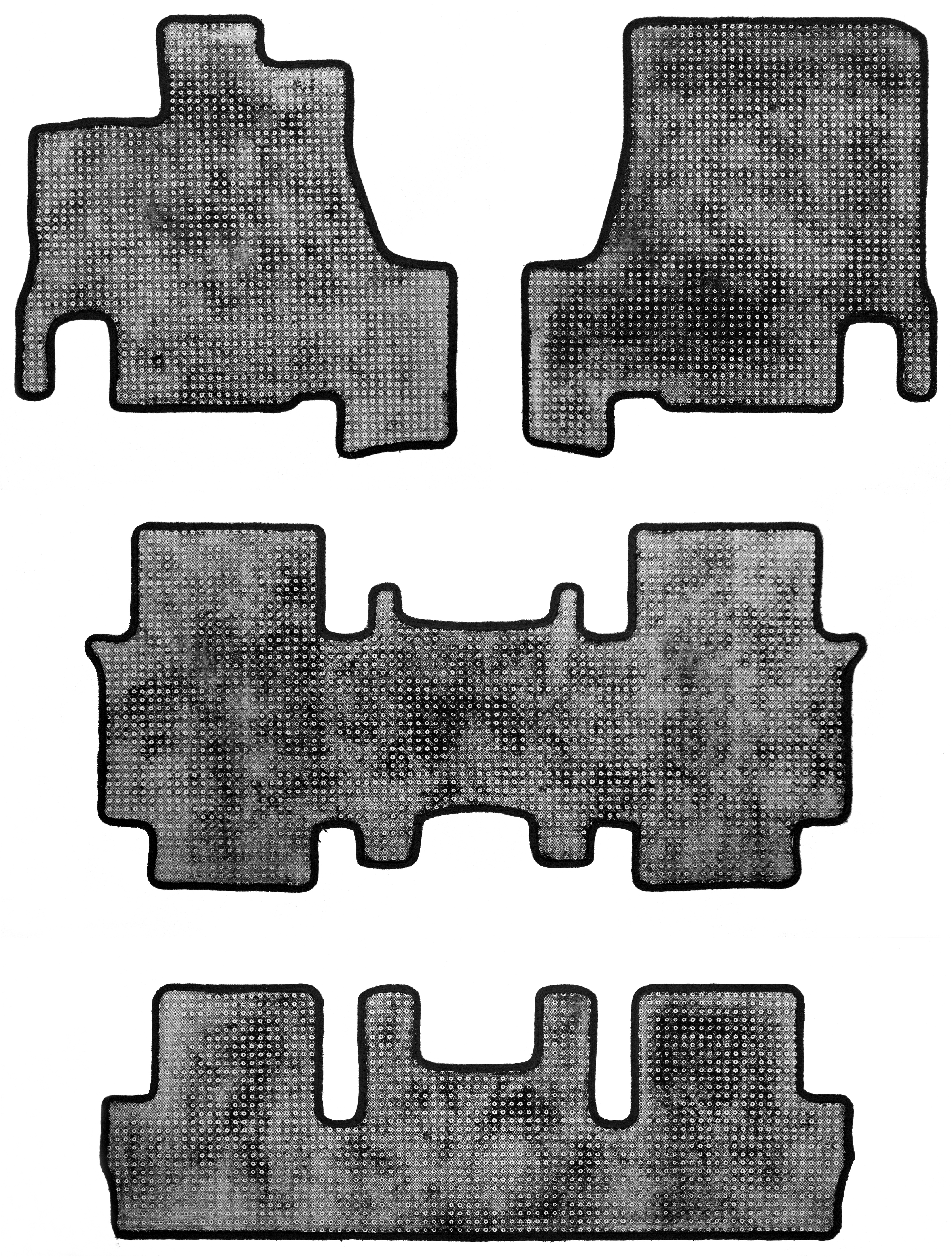 Nissan Quest #2, 2017Block prints on Stonehenge paper59.861 x 79.028 in.152.05 x 200.73 cm