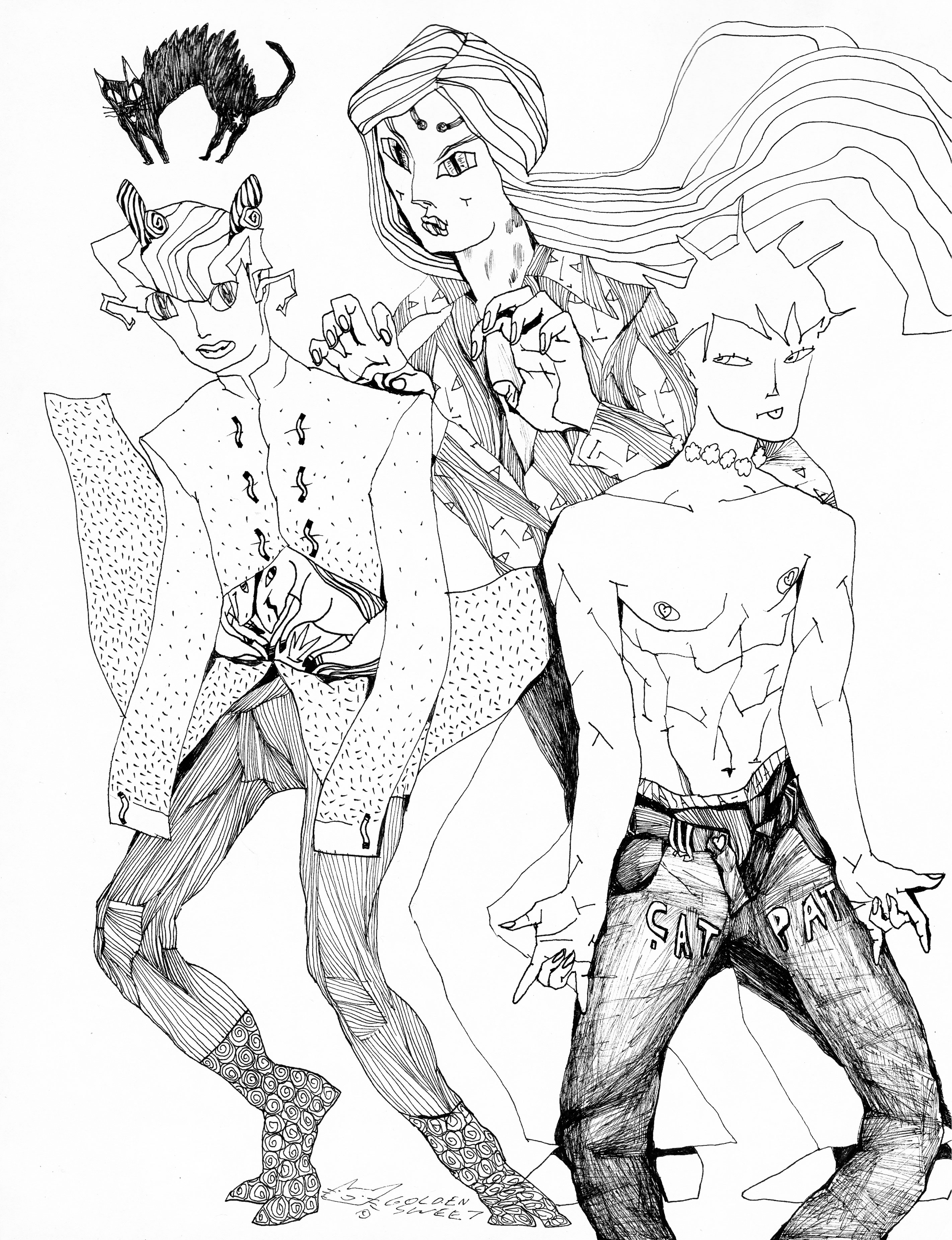 T͓̽h͓̽e͓̽ ͓̽S͓̽c͓̽a͓̽p͓̽e͓̽g͓̽o͓̽a͓̽t͓̽,͓̽ ͓̽t͓̽h͓̽e͓̽ ͓̽N͓̽a͓̽r͓̽c͓̽i͓̽s͓̽s͓̽i͓̽s͓̽t͓̽ ͓̽a͓̽n͓̽d͓̽ ͓̽t͓̽h͓̽e͓̽ ͓̽G͓̽o͓̽a͓̽t͓̽