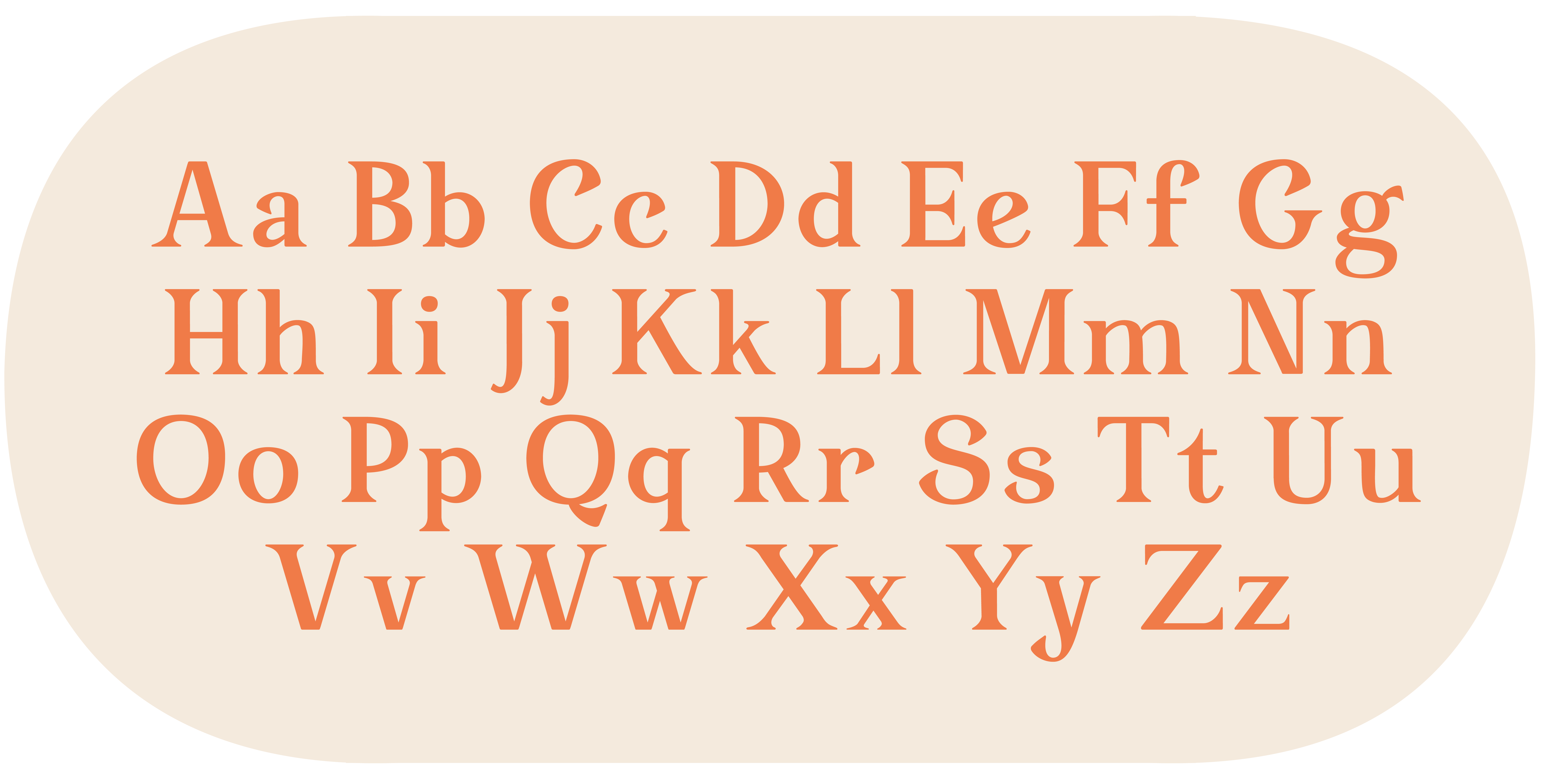 Seventeen Typeface Design
