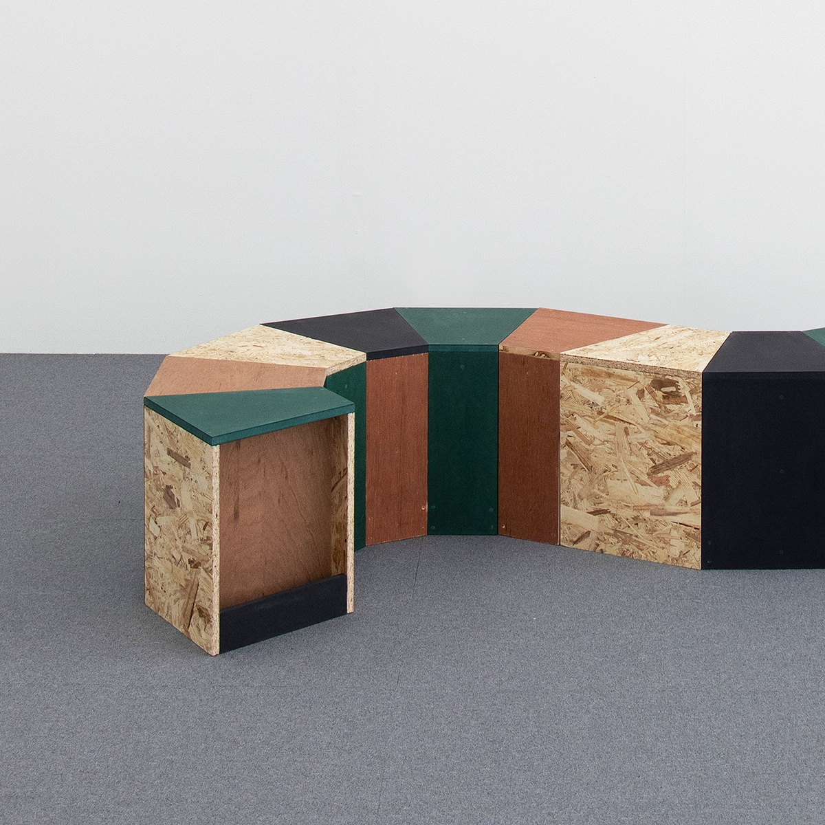 Mix Wood Stool [KUO DUO]