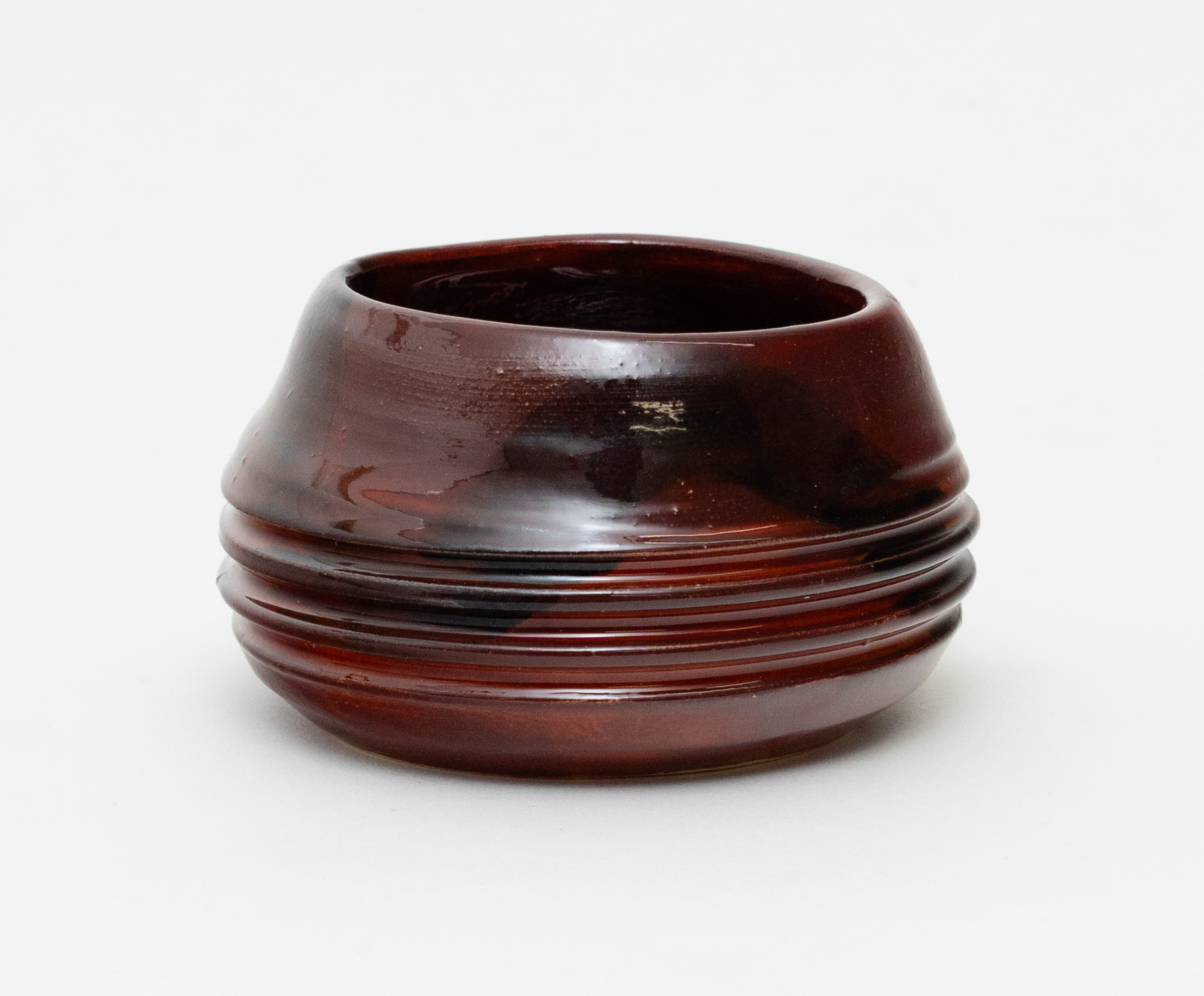 Constantina Iacovou, We have eaten the donkey and all that is left is its tail, 2025, Ceramic vessel, 7.5 x 13 cm