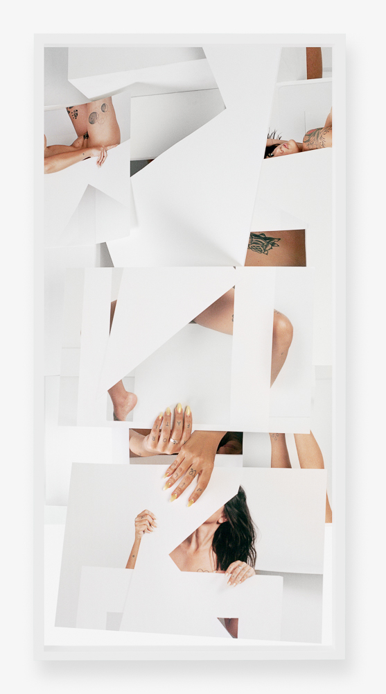 Portrait of Carla (Salt Pillar), 2019 Archival pigment print 42 x 20 in