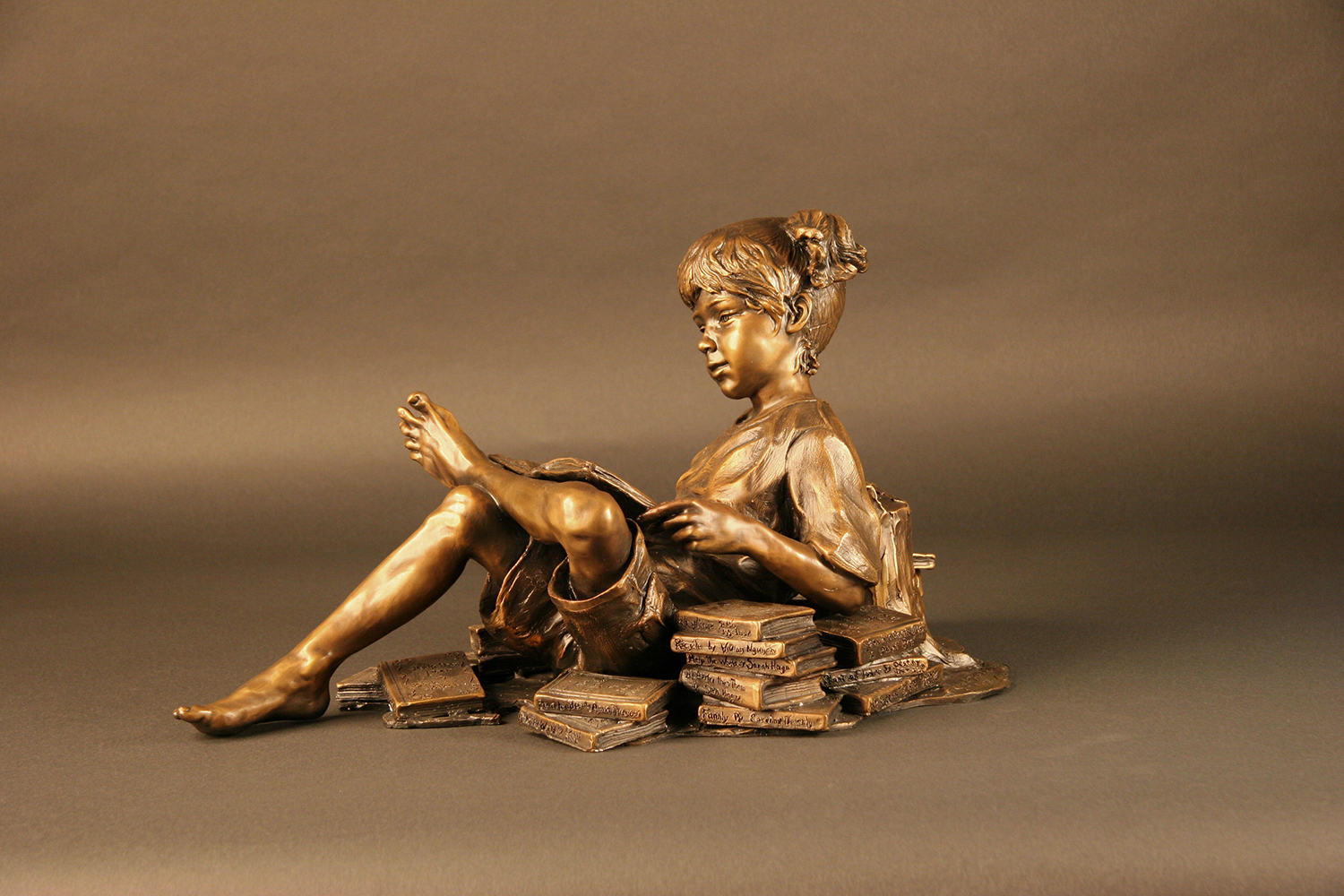 Developing Leaders Girl Full Left Frontal View by Angela Mia