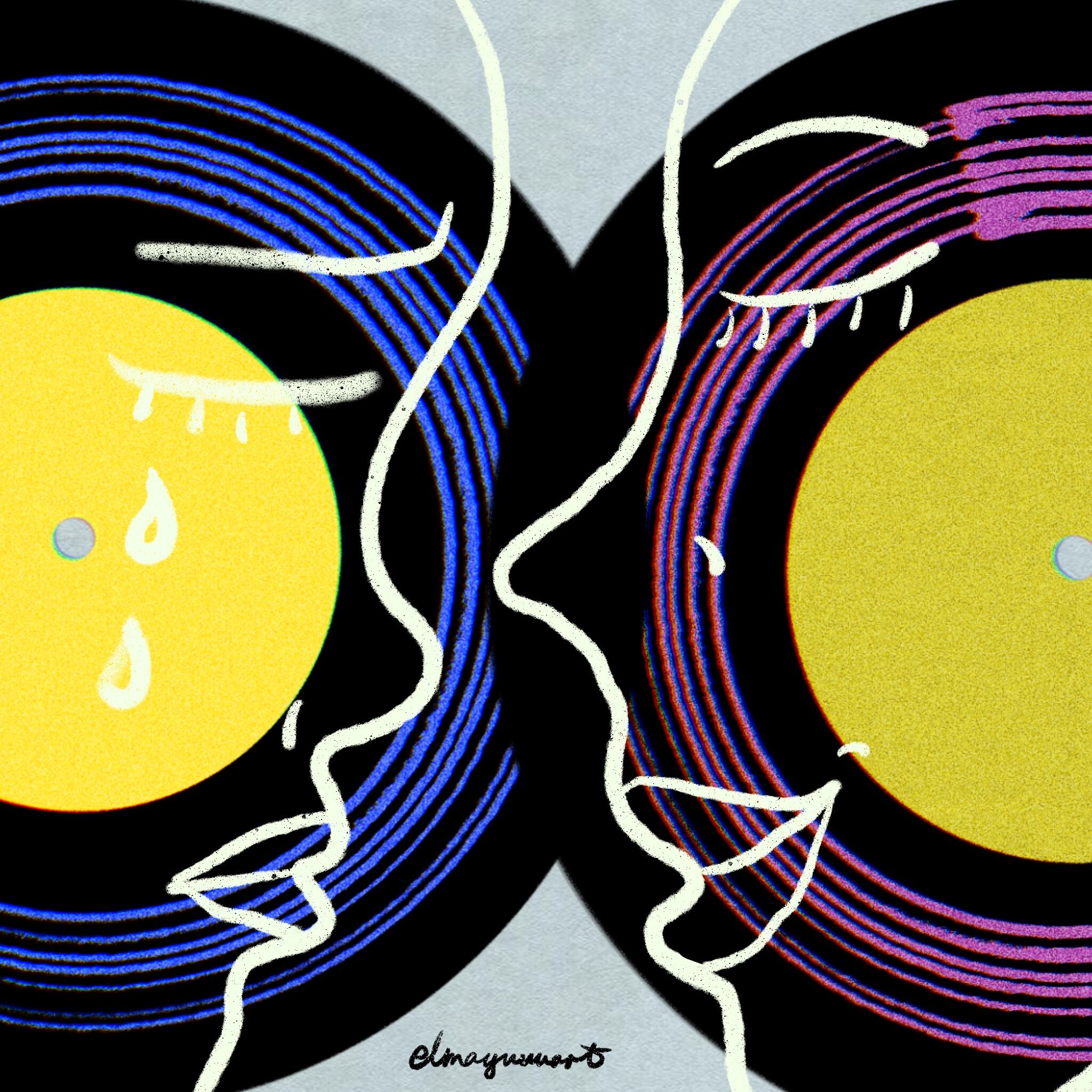 The magical power of music. Different music expresses different emotions.