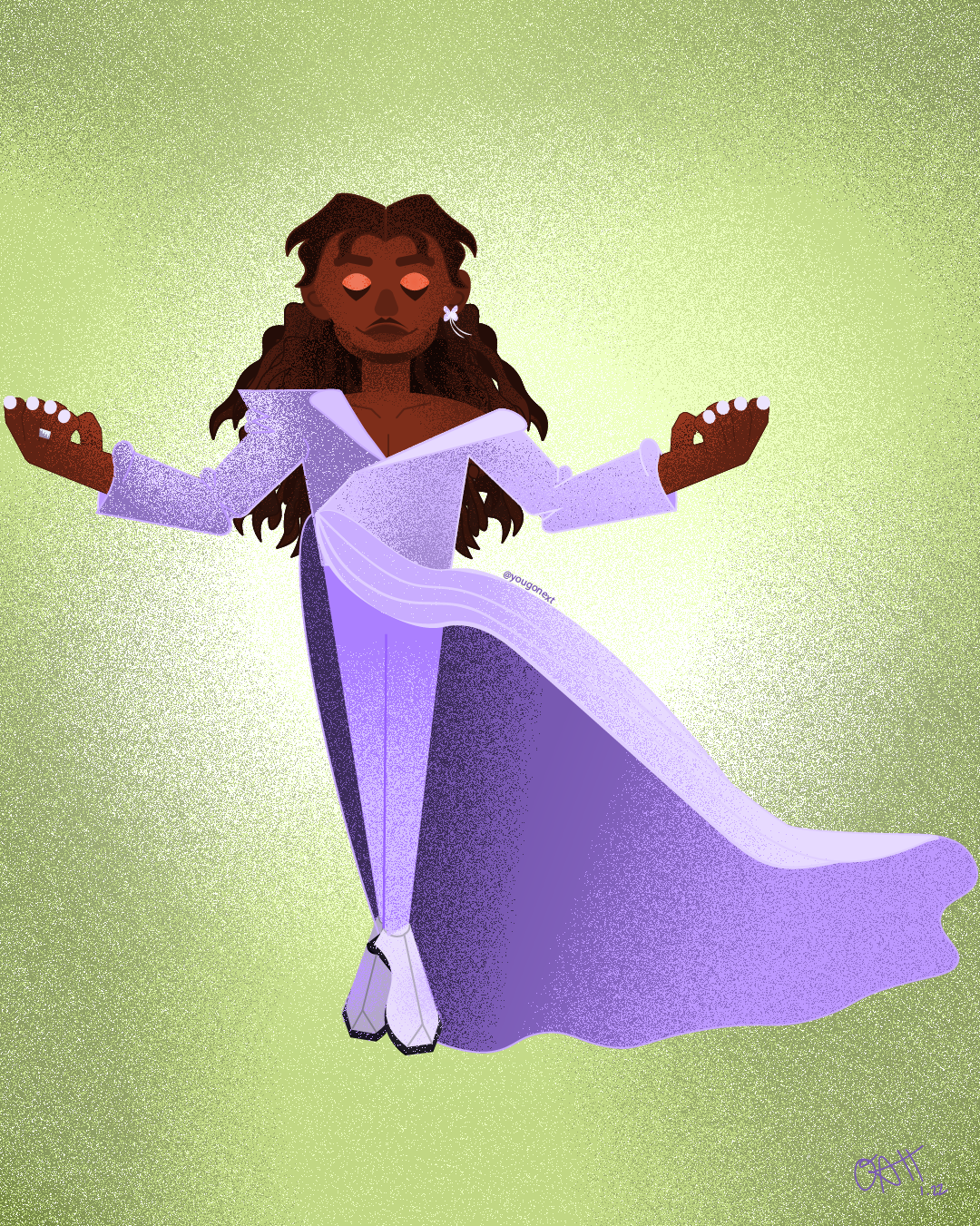 montero, 2022. 8.5 x 11&rdquo; digital illustration