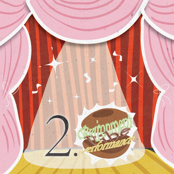 Personal project-This illustration was inspired by the article "Restaurant Reboots" from chicagomag.com