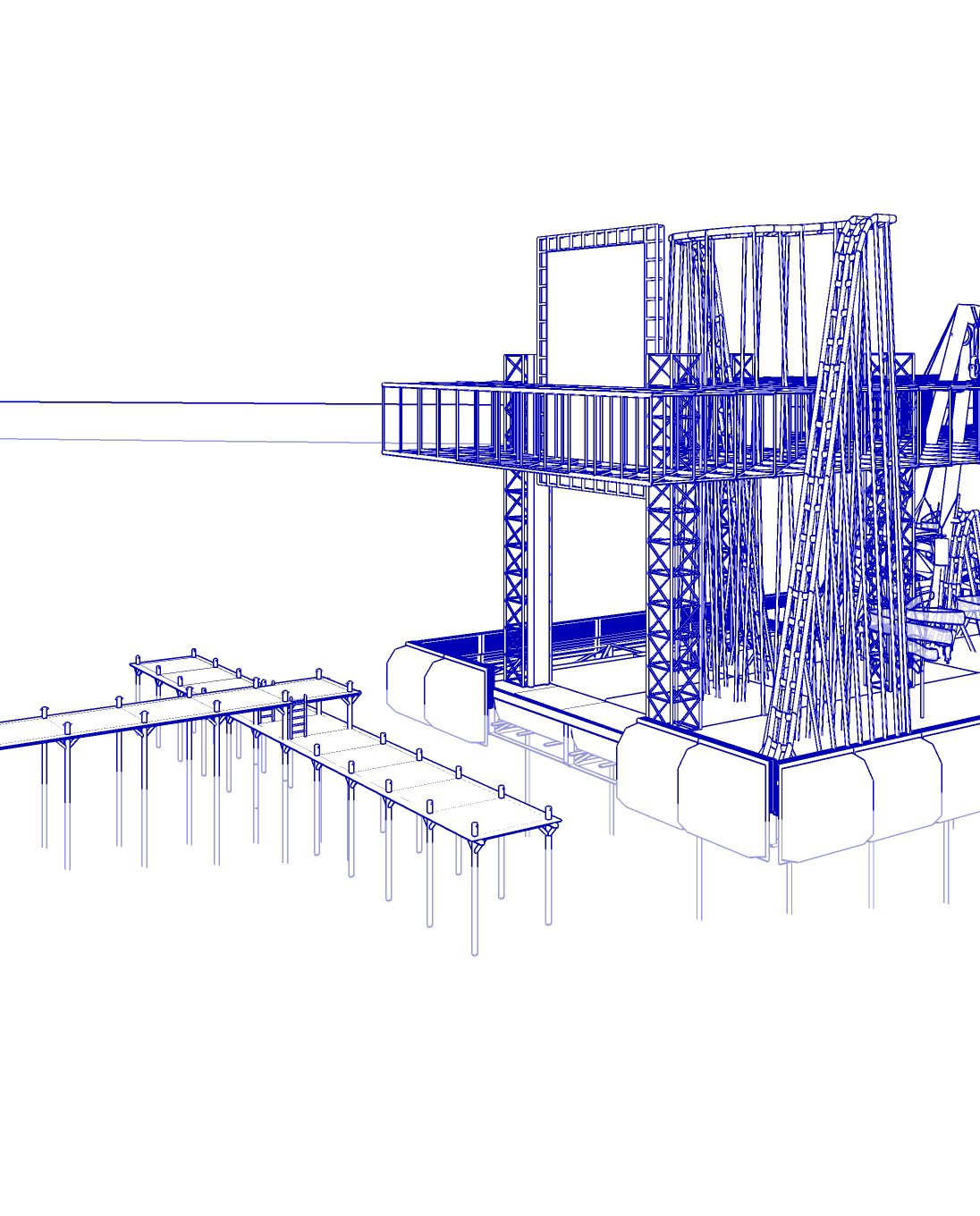 Connection to existing boat deck