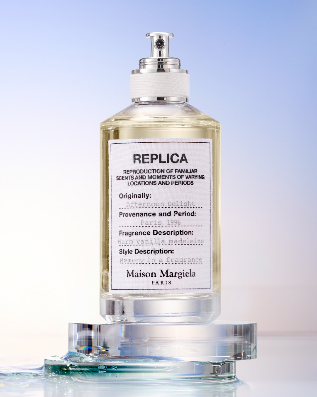 KMA photographer Vincent Gapaillard shoots film of light yellow perfume bottle underwater for Byredo