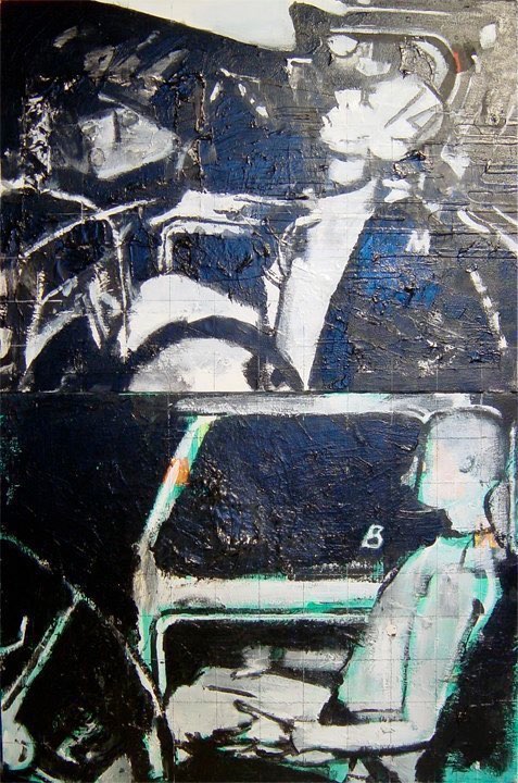 Test  (2006)acrylic/canvas  36x24”