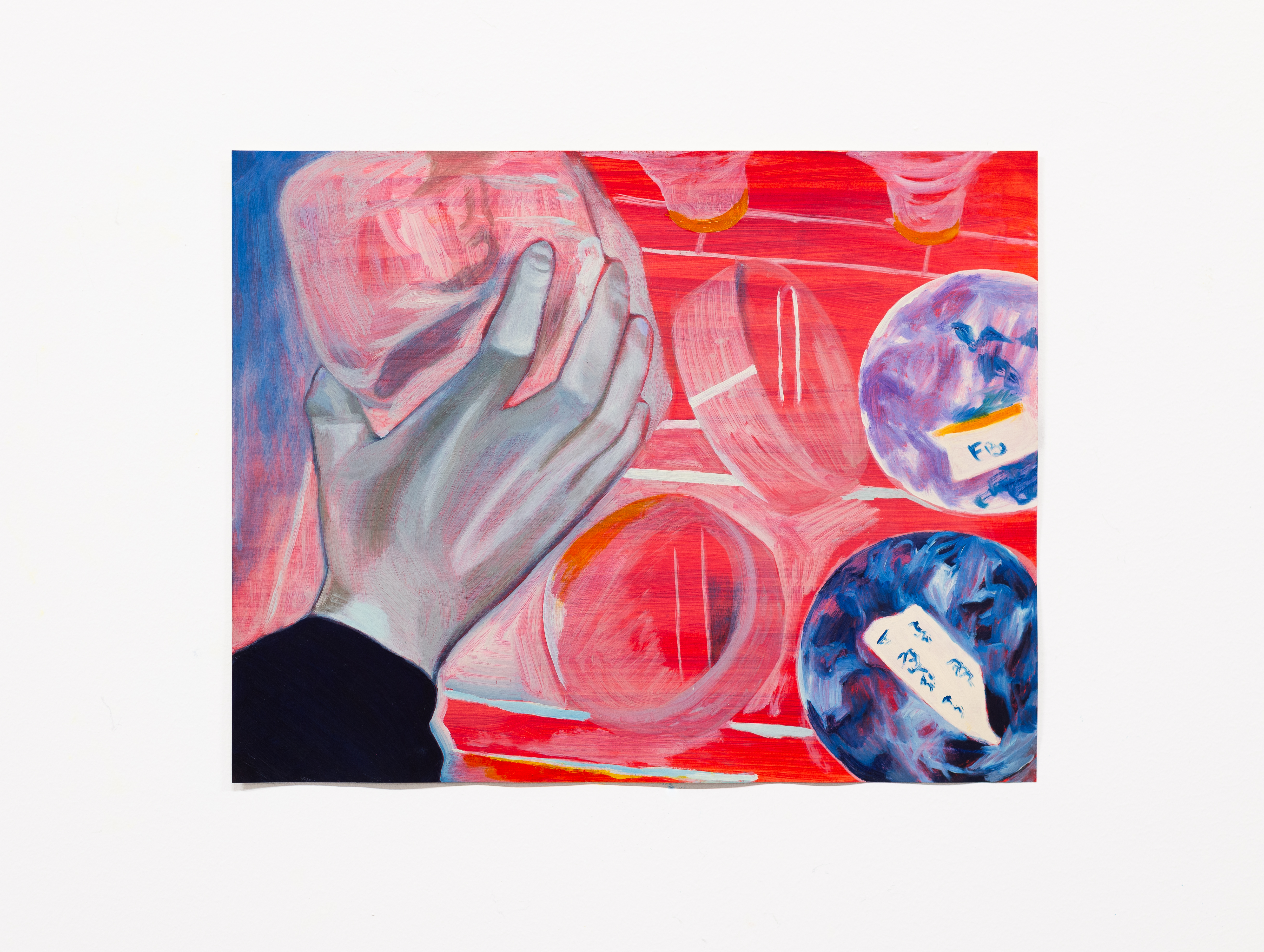 Friederike with washed plastic