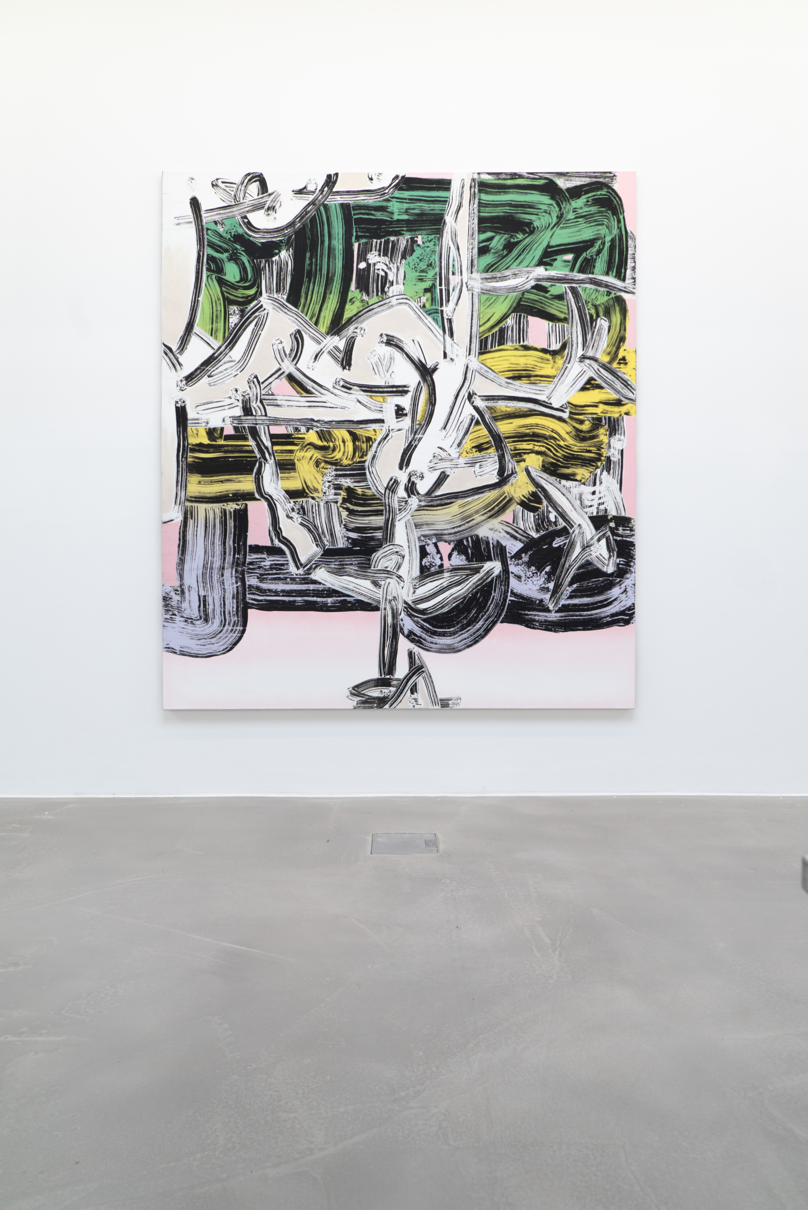 Characters 2018 Acrylique sur toile. 200x220cm