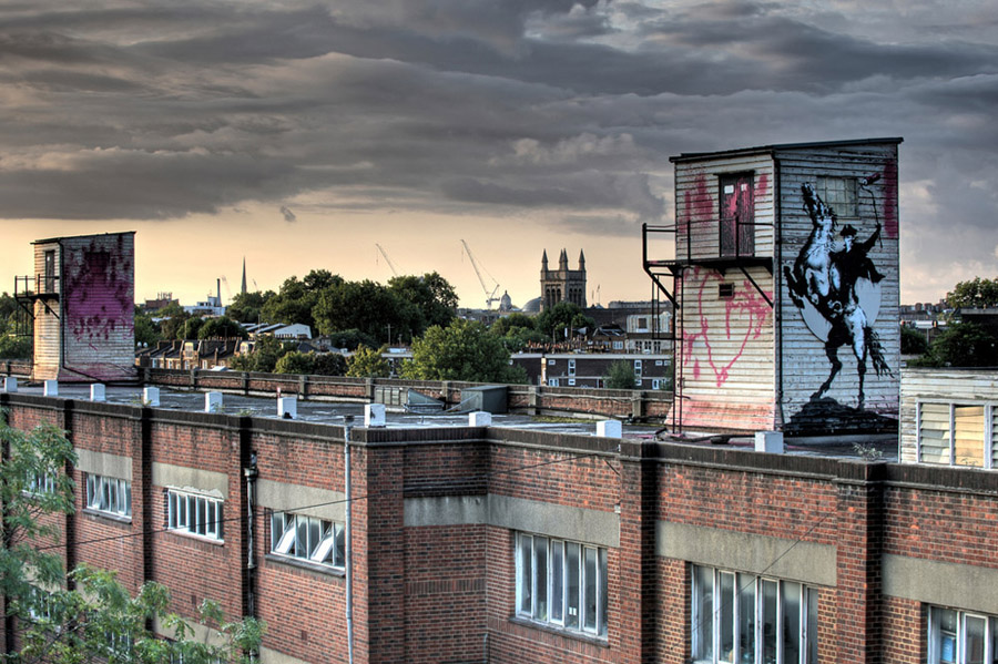 Banksy?, Highwayman, London - unurth