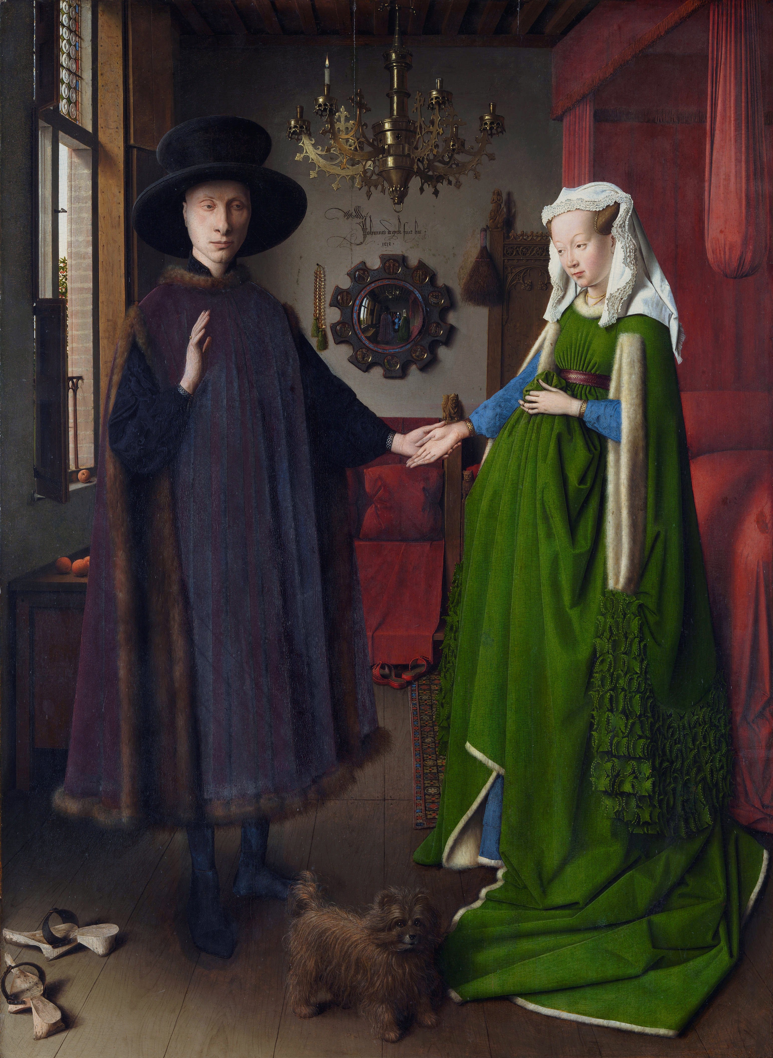 Jan van Eyck The Arnolfini Portrait 1434