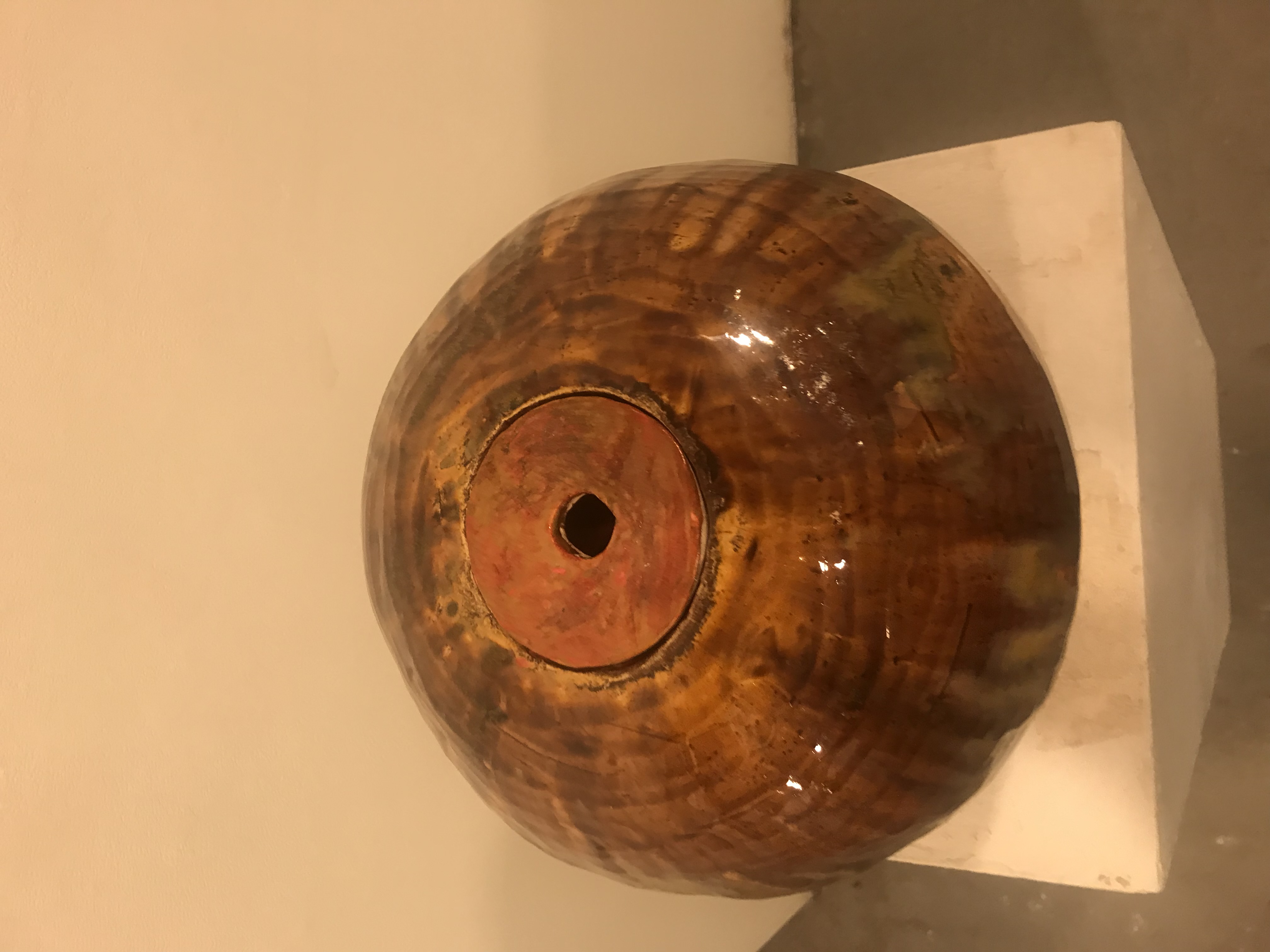 Ovary, Glazed Ceramic Sculpture