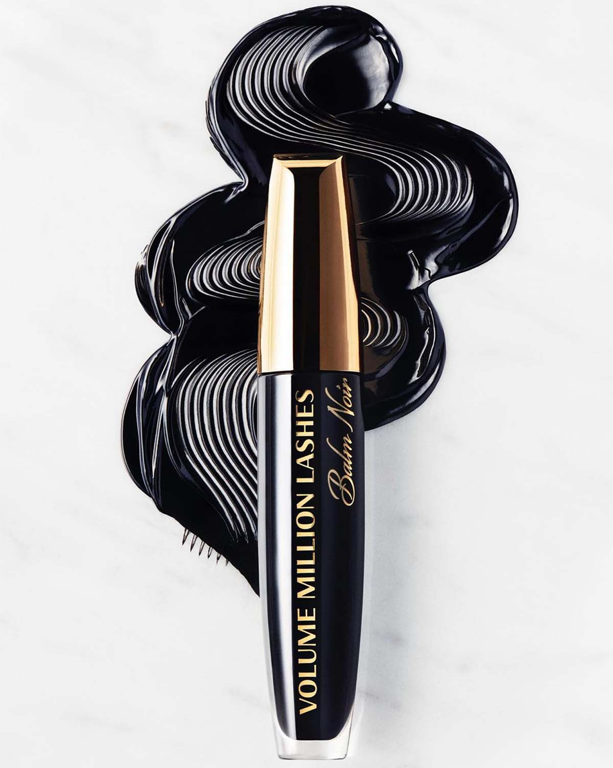 Still Life Photographer Martin Vallin captures a dynamic swatch behind L'Oréal Volume Million Lashes Mascara