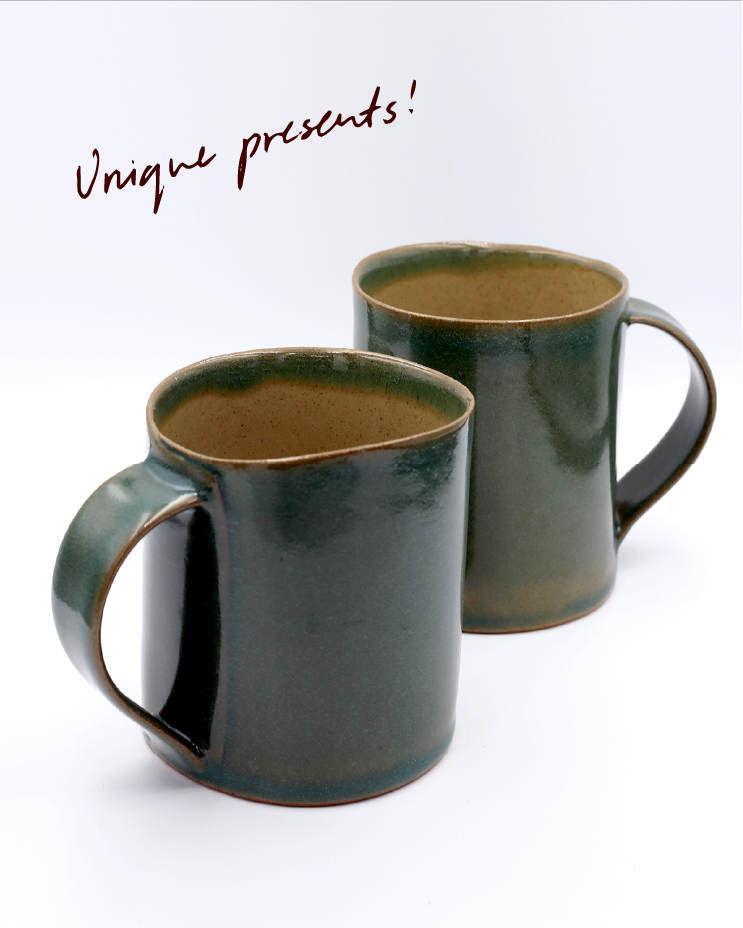 Ban Mian Cup (Emerald Green) $60.00 - One Left!