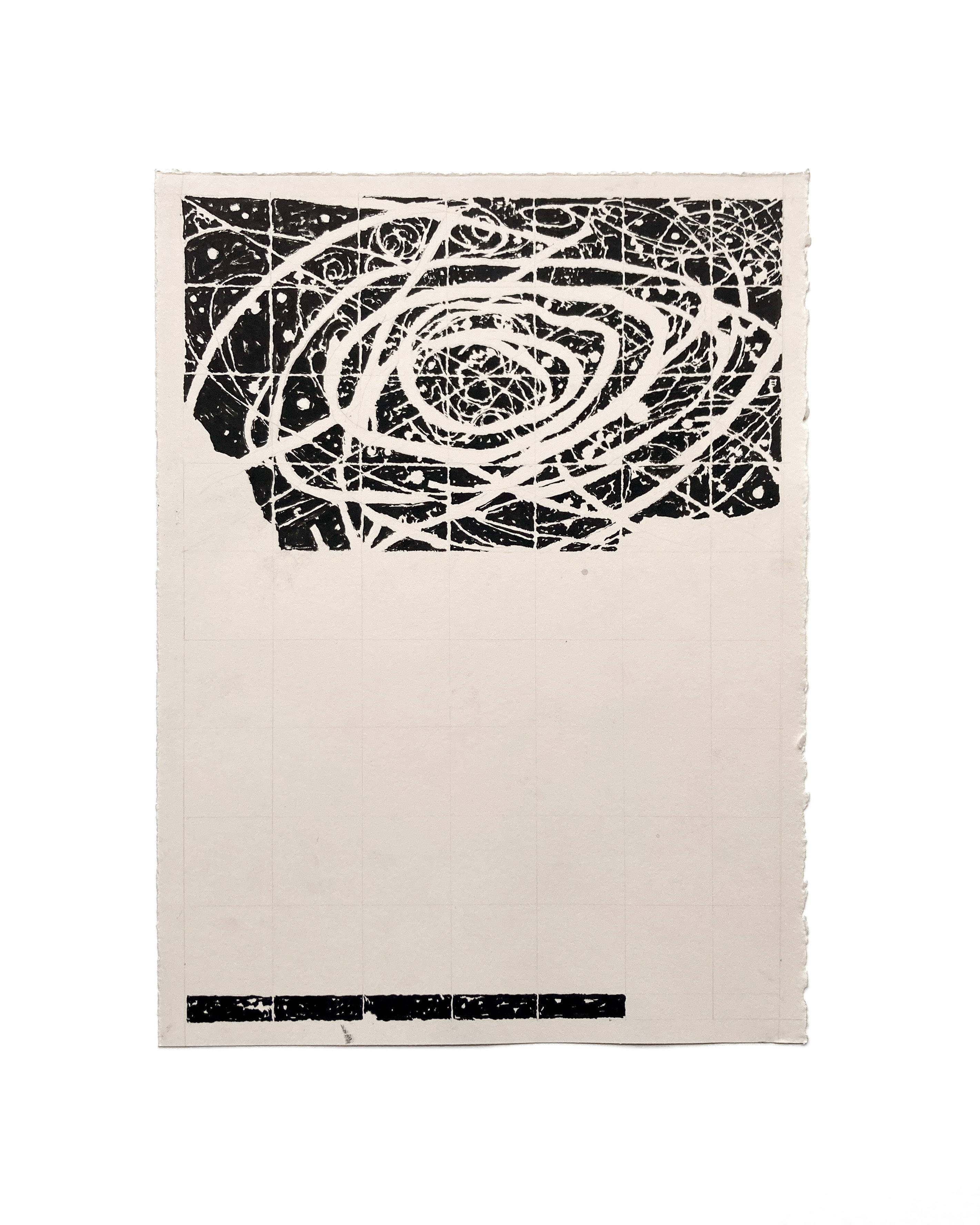 untitled, ink on paper, 15" x 11", 2023