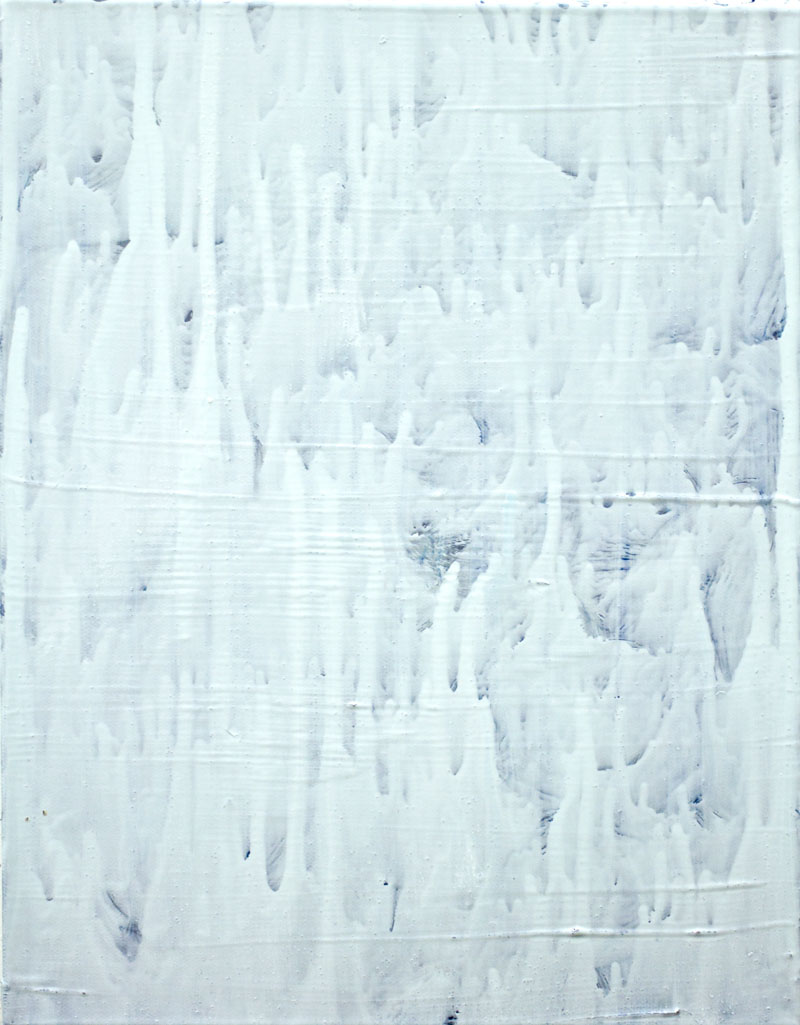 A (There), 2016, 11"x14", Oil on canvas