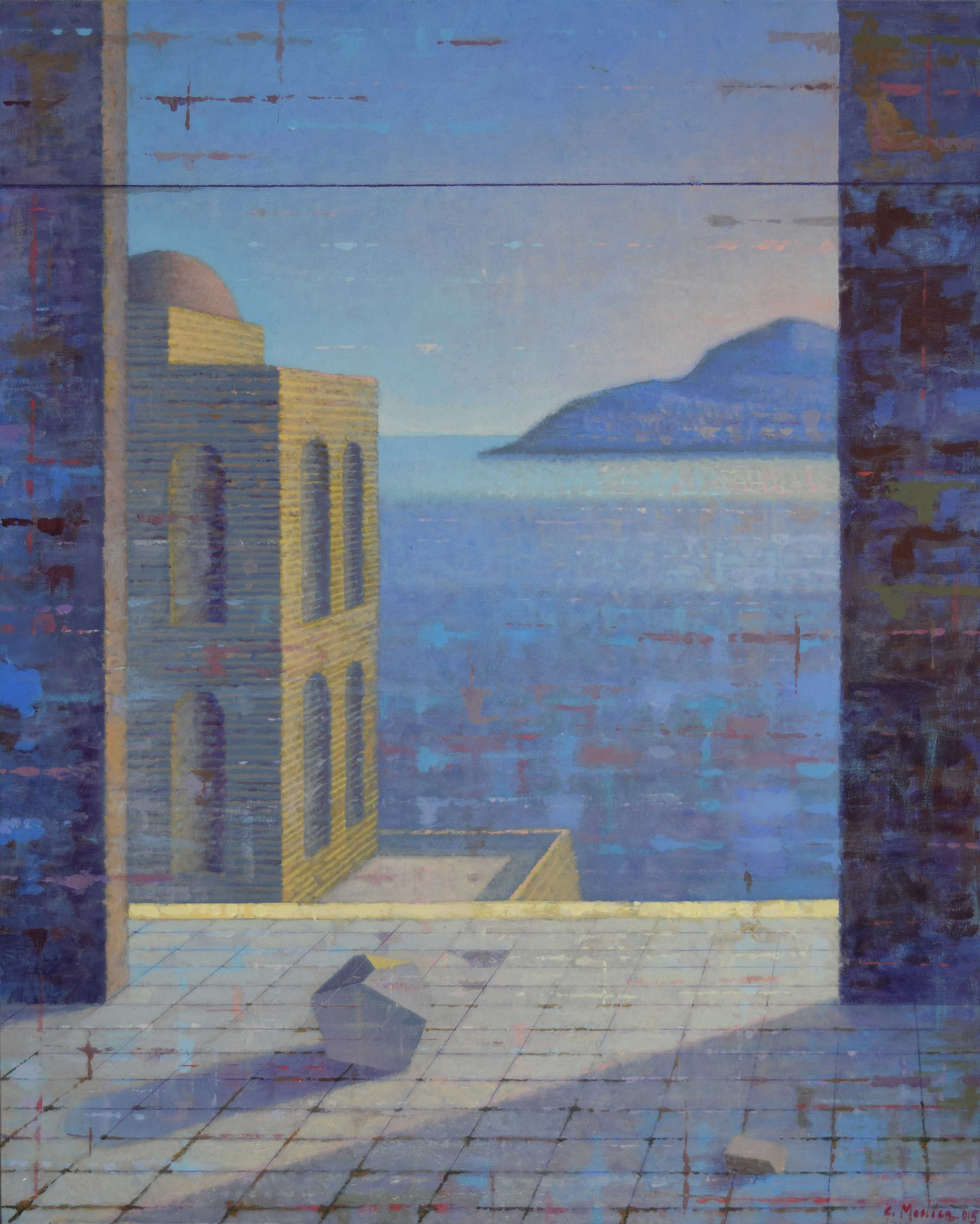 Memoria di Palermo, 2015, olio tavola, 50 x 40 cm