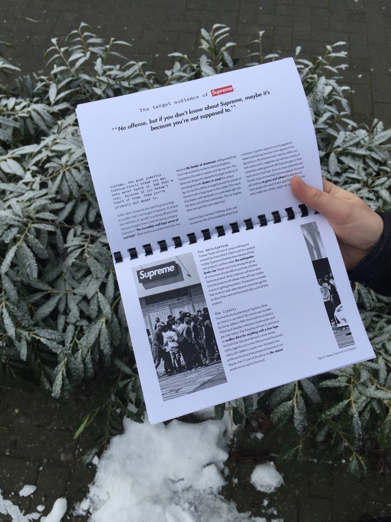 Brand research on paper