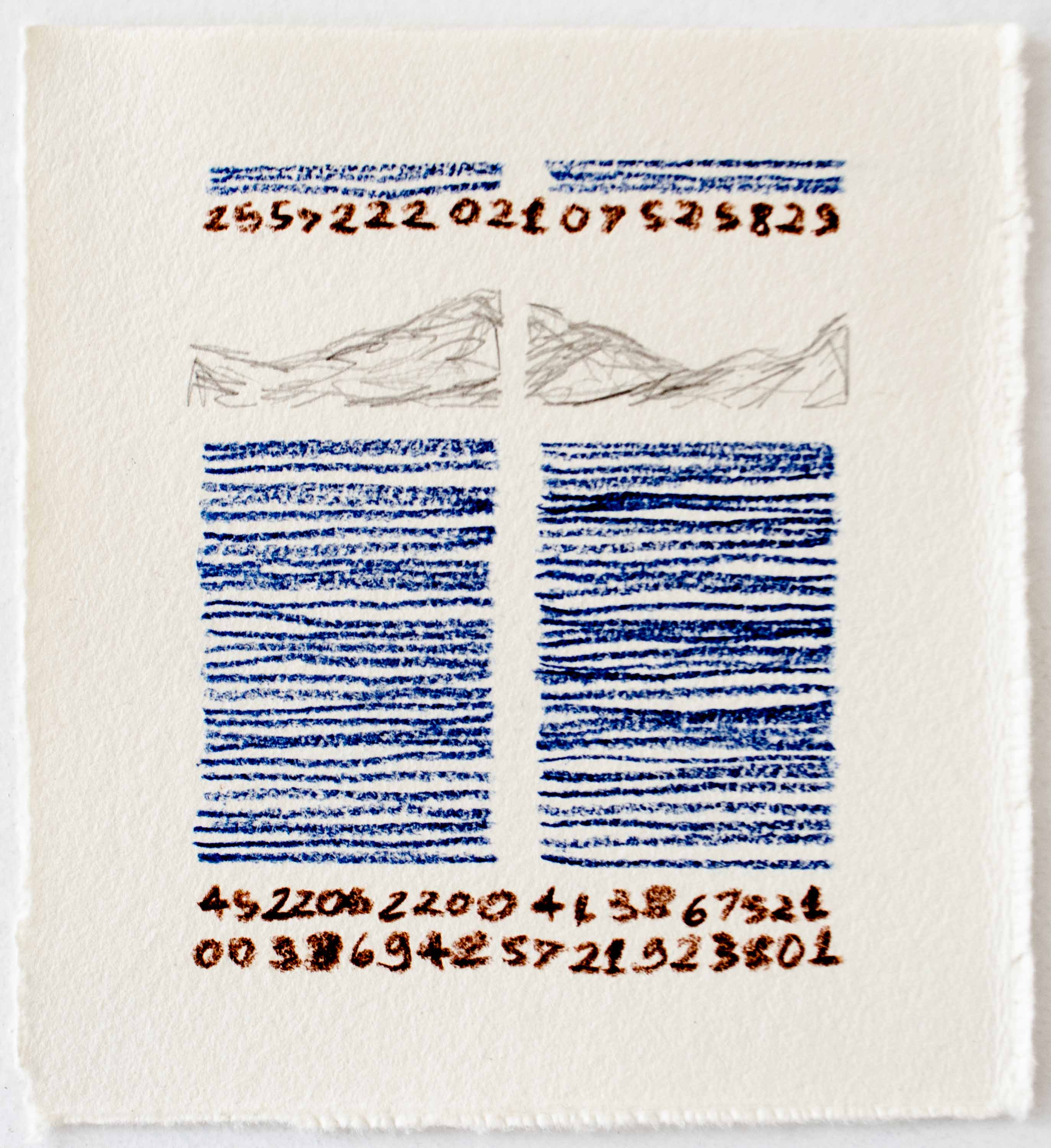 DISAPPEARANCE IXDrawing on paper. 14,5 x 15,5 cm. 2020