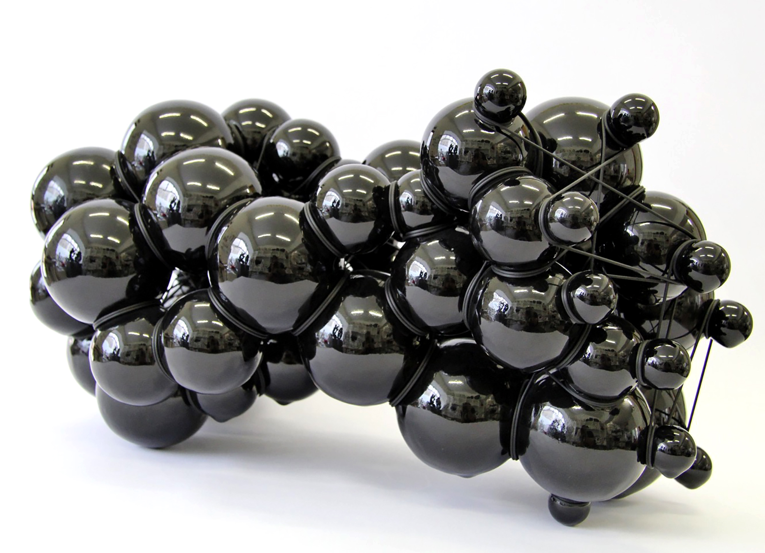 Steen Ipsen, Tied Up Black, 52x29cm, price on request