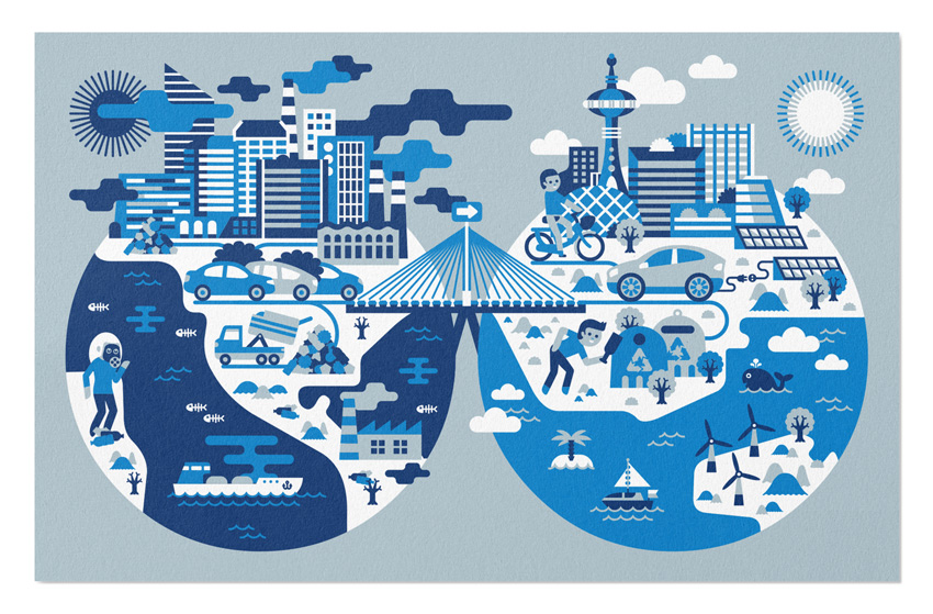 Illustration for Lombard Odier